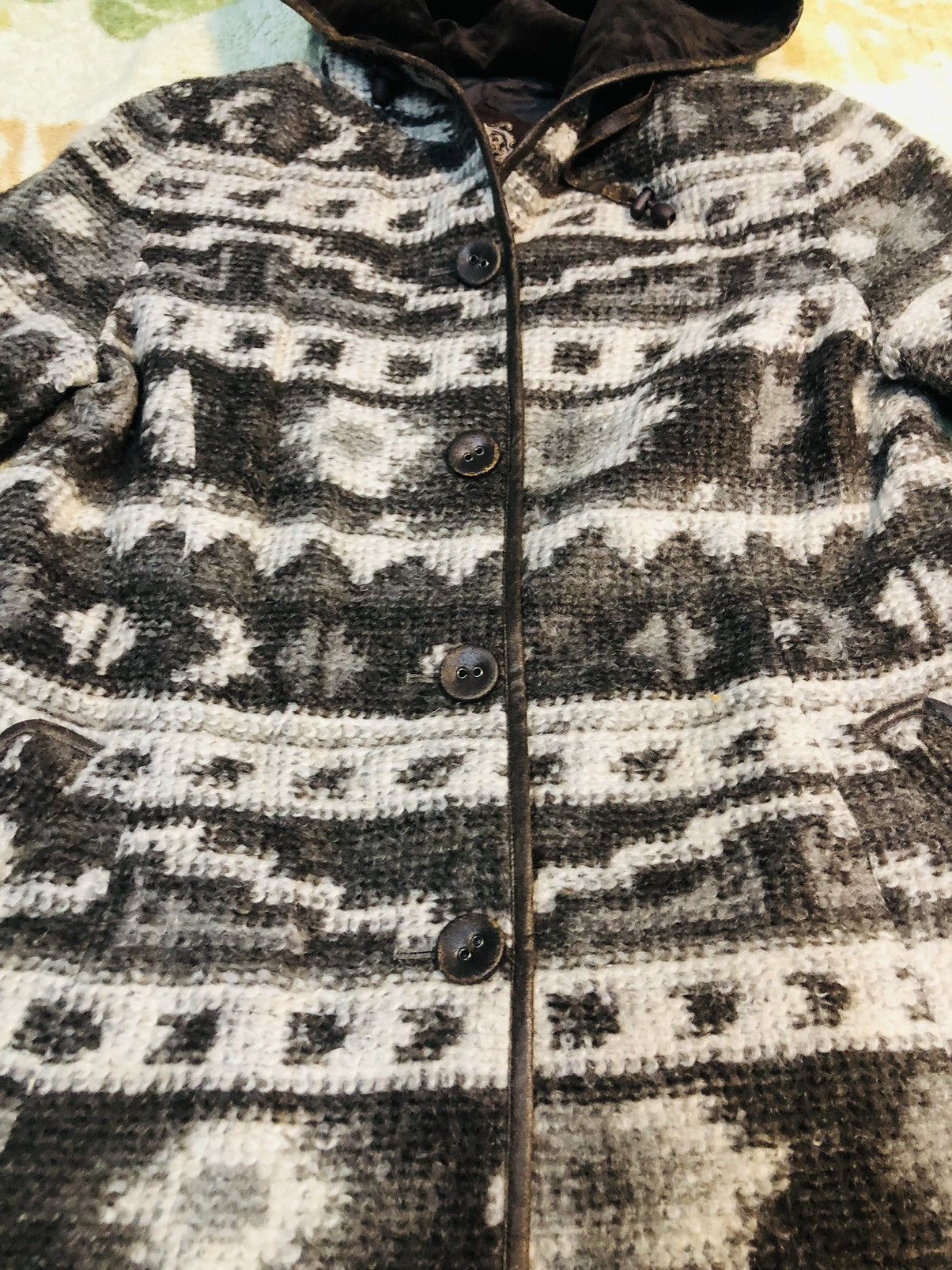 Japanese Brand Kr Woll Jacket Hoodie (26) Size US L / EU 52-54 / 3 - 4 Thumbnail