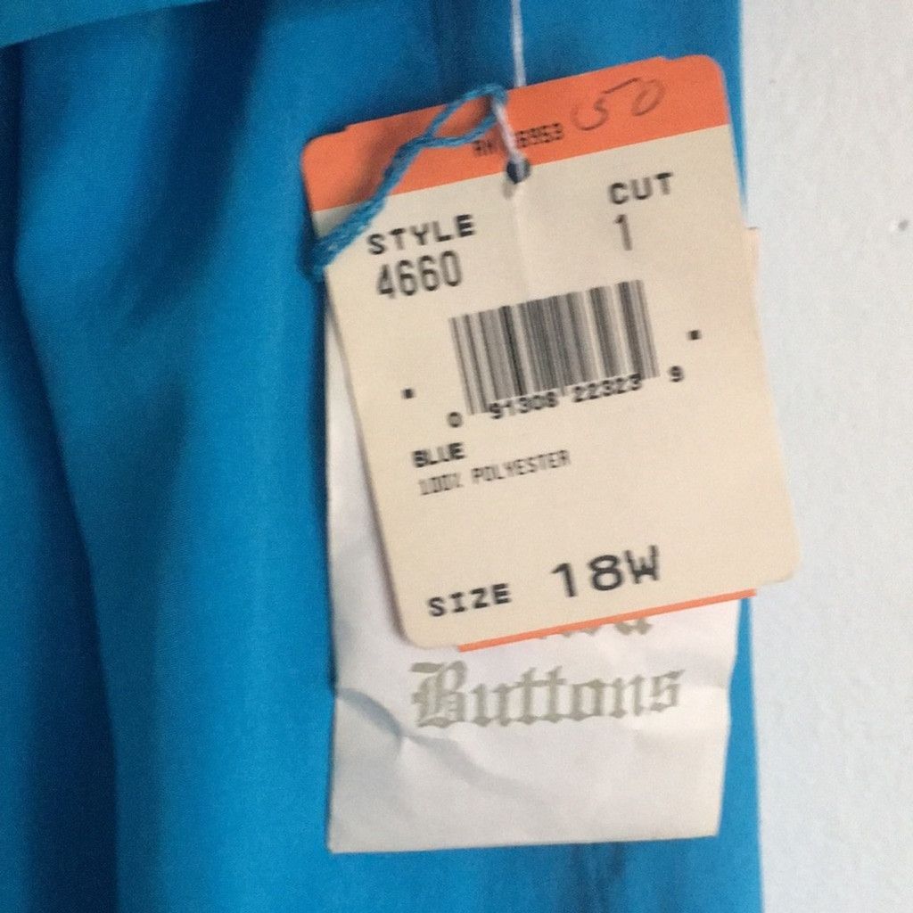 Other NWT Vintage 80's Leslie Fay Collections II Wrap Dress: 18W Size XXL / US 16-18 / IT 52-54 - 4 Thumbnail