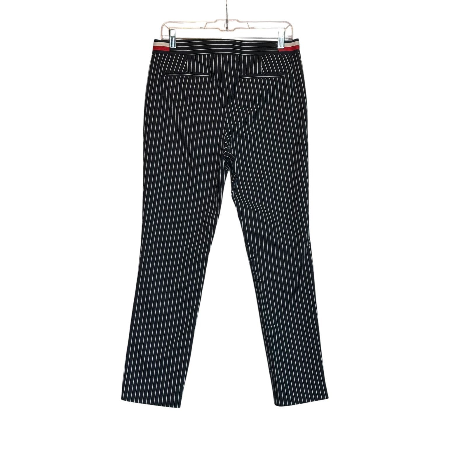 Tommy Hilfiger Tommy Hilfiger navy blue white stripes pants size 8 Size 32" / US 10 / IT 46 - 2 Thumbnail