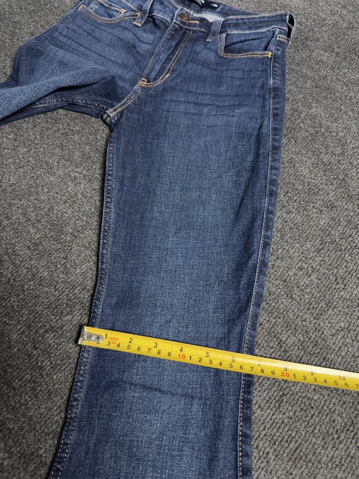 Hollister Hollister Avant Garde Ultra High Rise Flare Denim Jeans W25R Size 25" / US 0 / IT 36 - 22 Thumbnail