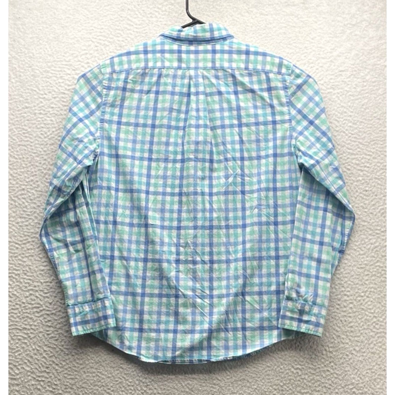 Vineyard Vines Vineyard Vines Tucker Shirt Mens M Slim Fit Plaid Green Blue Check Button-Up Shirt Size US M / EU 48-50 / 2 - 5 Thumbnail
