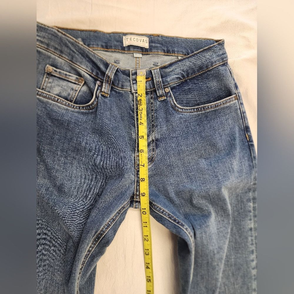 Other NWT Tecovas Blue Denim Jeans Slim Fit 5 Pockets Size US 30 / EU 46 - 6 Thumbnail