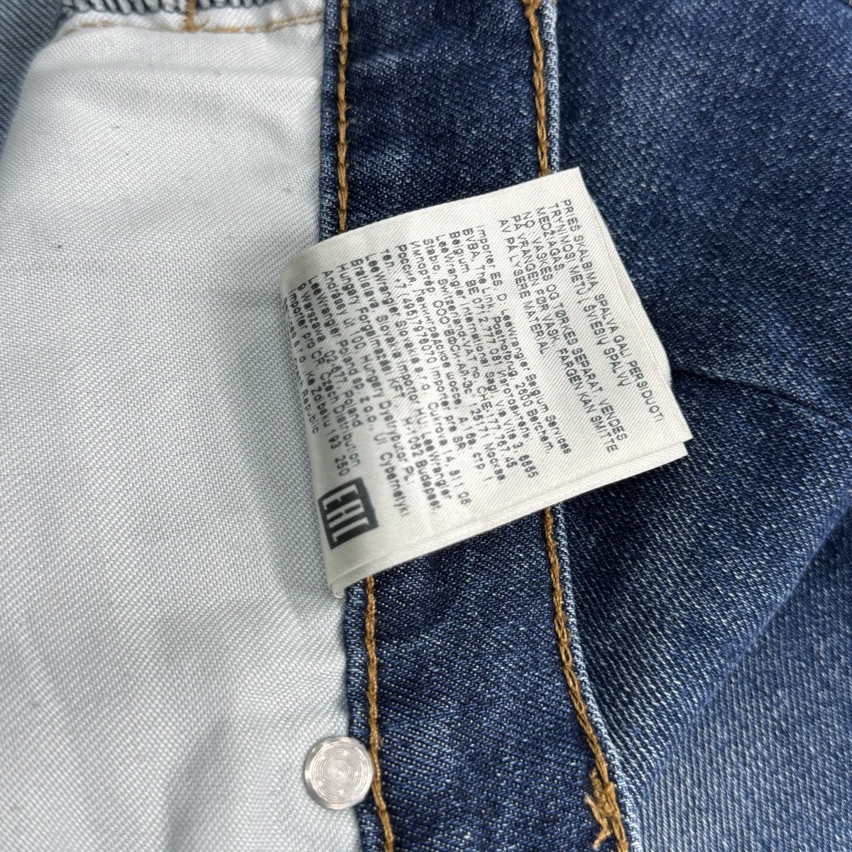 Lee Lee Rider Denim Jean Men Shorts Size W36 Size US 36 / EU 52 - 13 Thumbnail