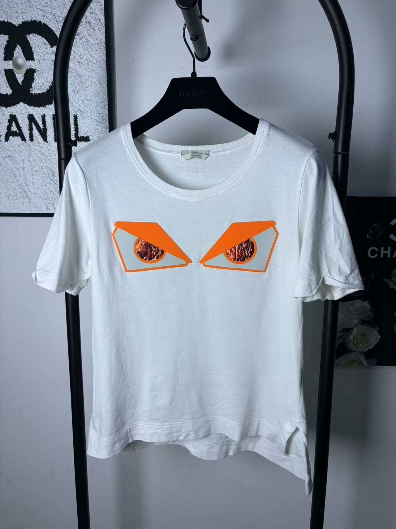 Fendi Fendi White T-Shirt m Men Size US M / EU 48-50 / 2 - 1 Thumbnail