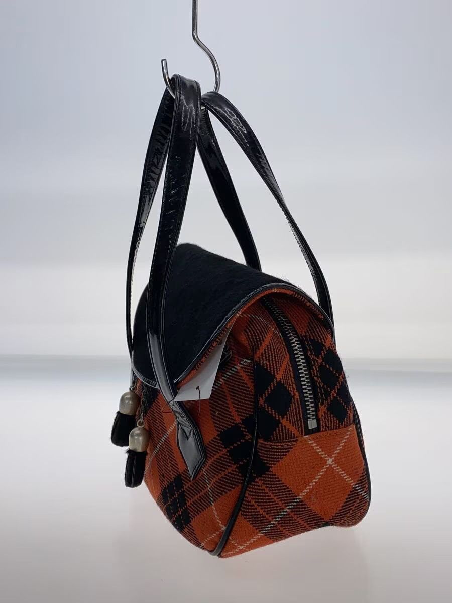 Vivienne Westwood Plaid Tassel Hand Bag Size ONE SIZE - 2 Thumbnail