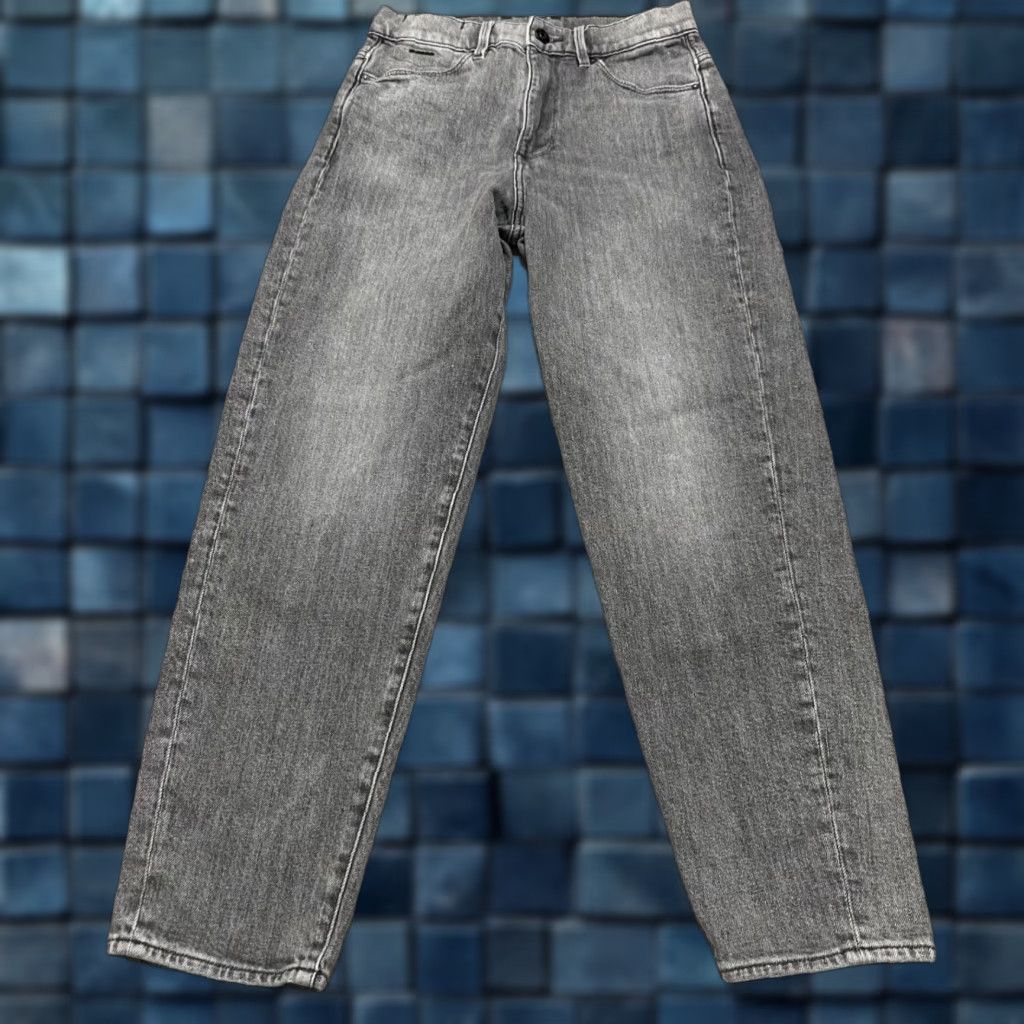 G-Star G-Star Jeans Womens 25 Gray Denim Janeh Ultra High Mom Ankle Rise - 1461 Size 42" / US 20 - 1 Thumbnail