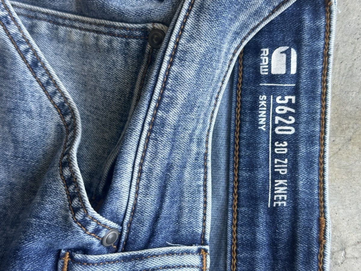G-Star GStar 5620 3D Zip Knee Jeans Size US 34 / EU 50 - 2 Thumbnail