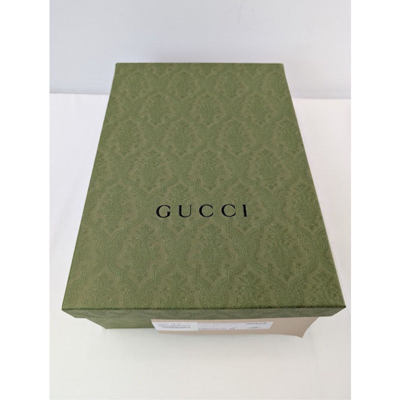 Gucci o1rshd1 Leather Ripple Low Top Sneaker in Grey Size US 12.5 / EU 45-46 - 23 Thumbnail