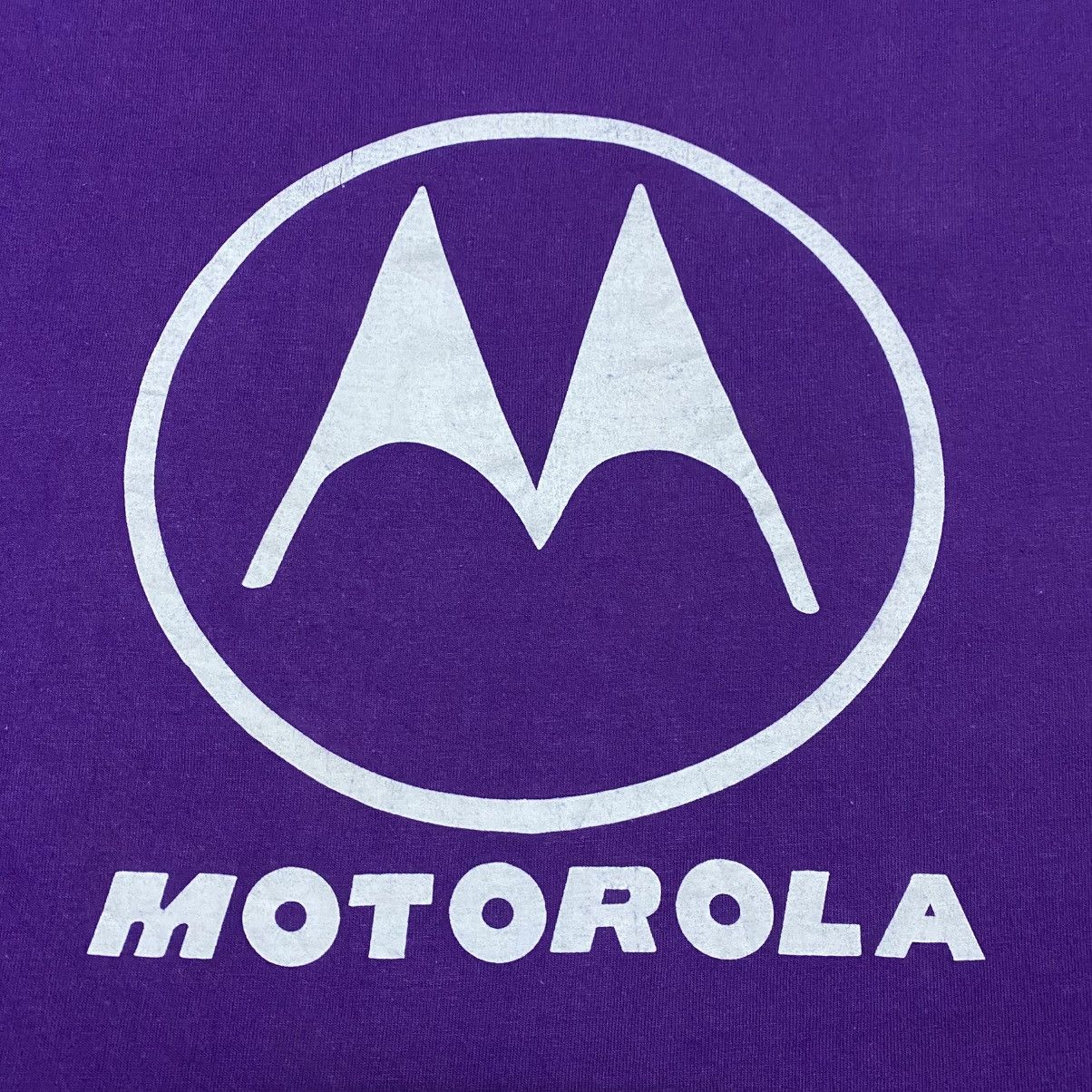 Vintage Rare‼️🔥Vintage Motorola Big Logo T-Shirt Size US XS / EU 42 / 0 - 6 Thumbnail