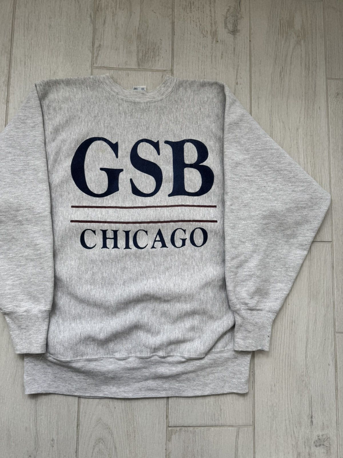 Champion Vintage Champion Reverse Weave Sweatshirt GSB Chicago XL 90s Size US XL / EU 56 / 4 - 8 Thumbnail