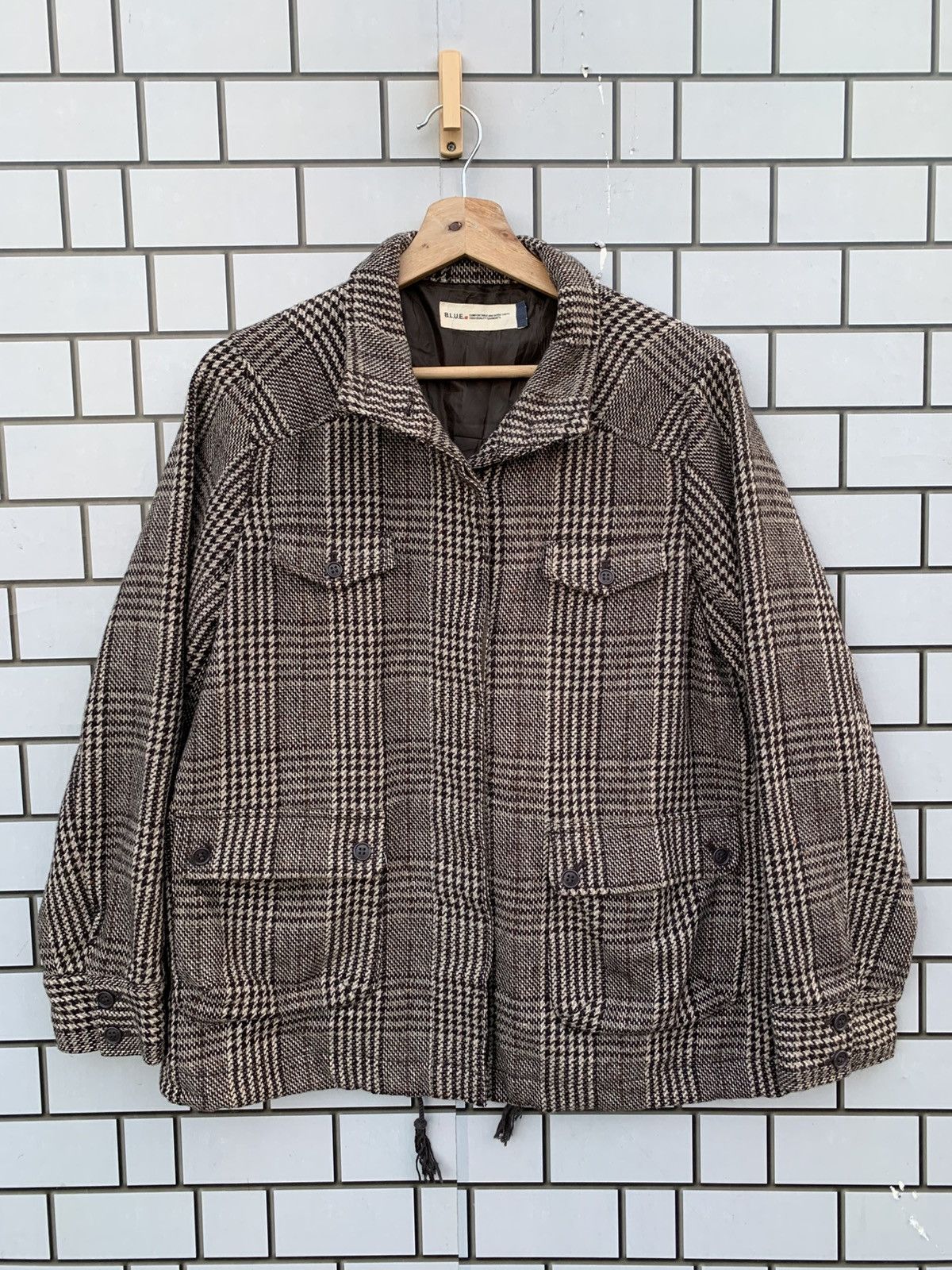 Japanese Brand × Vintage Vintage Japanese Brand Blue Jacket Size XS / US 0-2 / IT 36-38 - 1 Thumbnail
