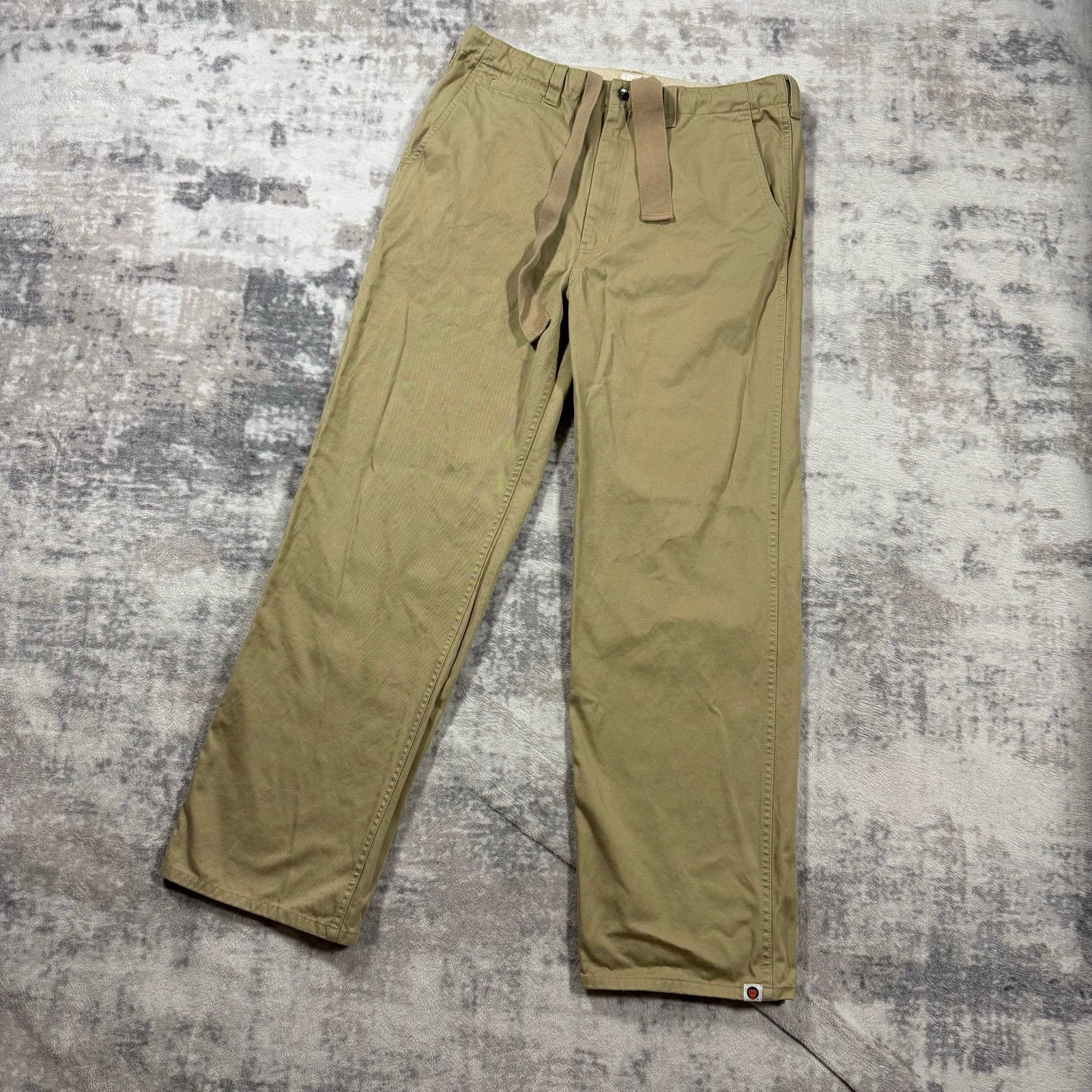 Bape × Nigo Authentic Bape 2000’s Sleeping Baby Milo Chino Pants 32 Size US 32 / EU 48 - 3 Thumbnail