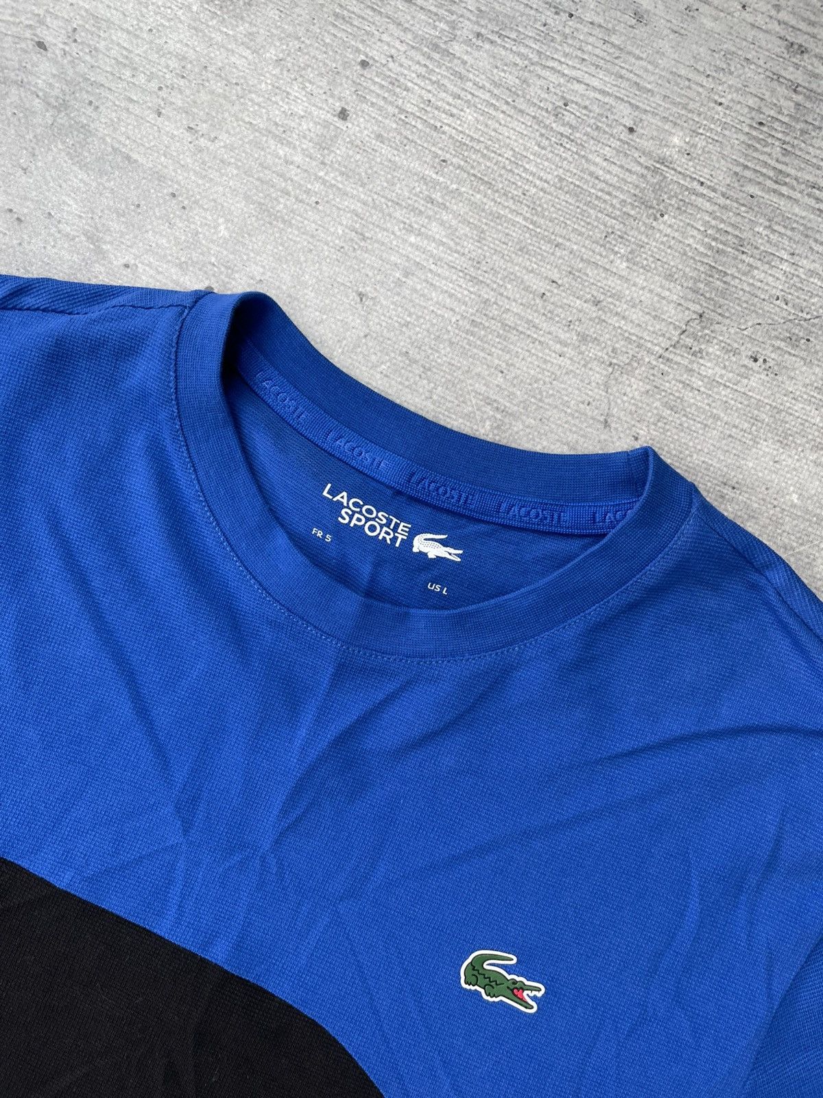 Lacoste 🇫🇷 Vintage 90s Lacoste t-shirt retro rare hype Y2K Size US L / EU 52-54 / 3 - 2 Thumbnail