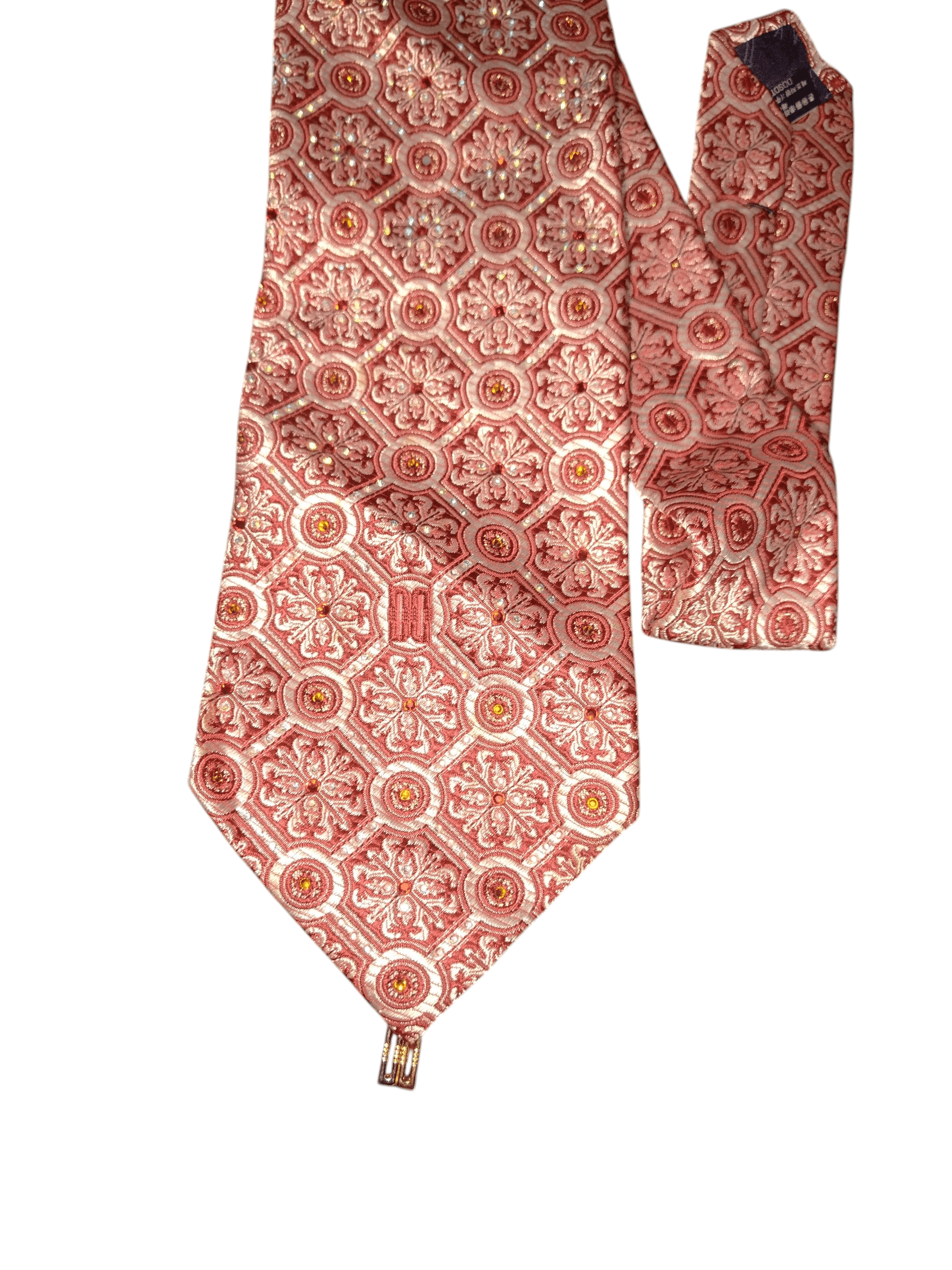 DAKS ICONIC DAKS PRIVATE COLLECTION GEOMETRIC TIE WITH BEADS Size ONE SIZE - 2 Thumbnail
