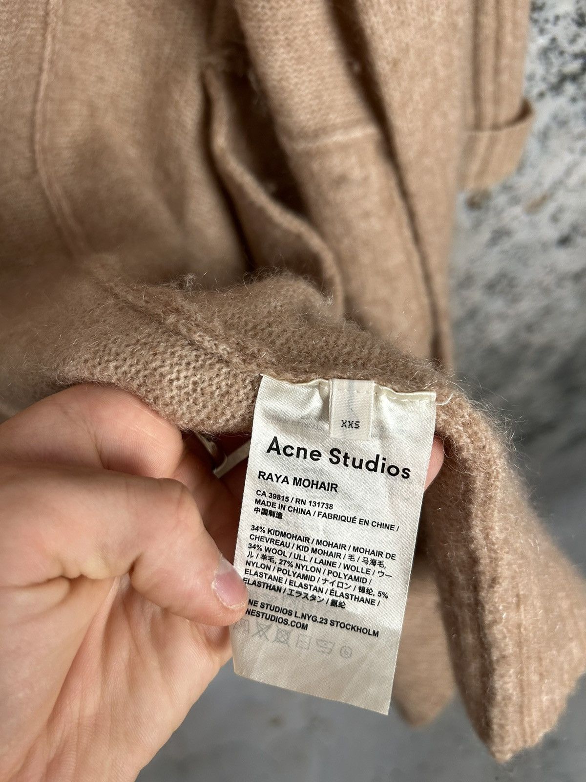 Acne Studios Vintage Acne Studios Mohair Sweater Oversized Designer Rare Size XXS / US 00 / IT 34 - 5 Thumbnail