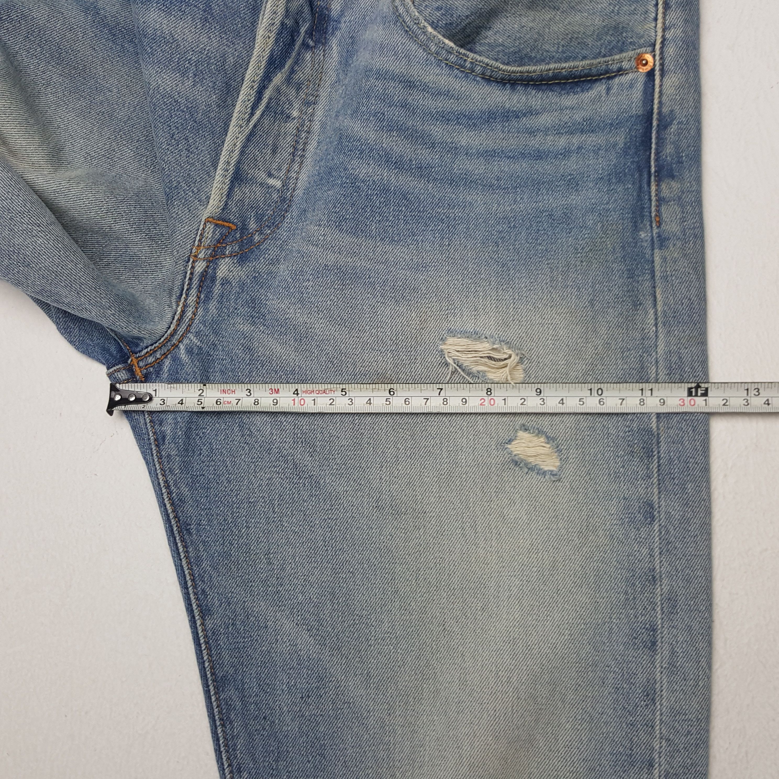 Levi's × Vintage Vintage Levi's 501 Distressed Style Denim Jeans Size US 32 / EU 48 - 9 Thumbnail