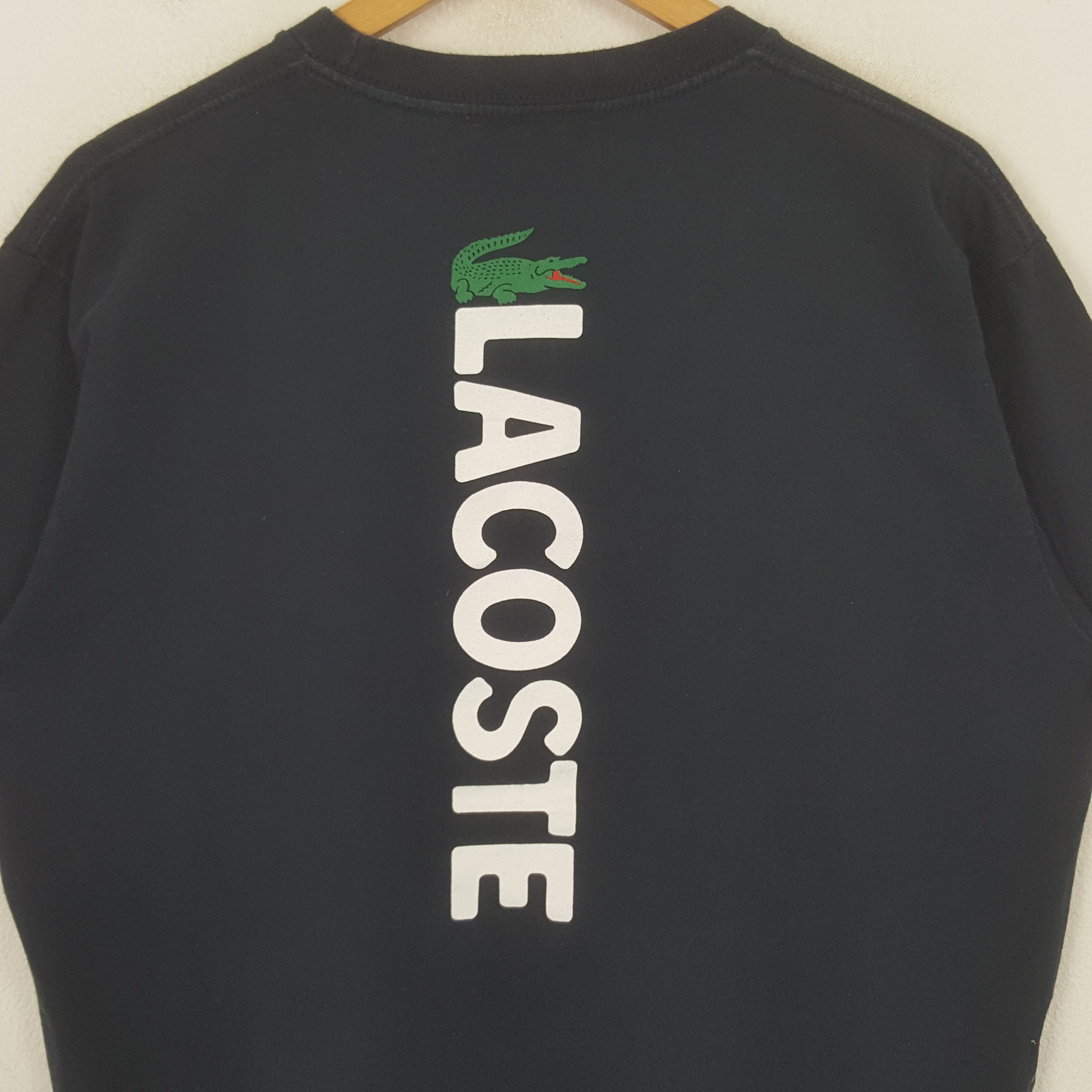 Lacoste Vintage Lacoste Designer Brand Logo Tshirt RR24 Size US L / EU 52-54 / 3 - 2 Thumbnail