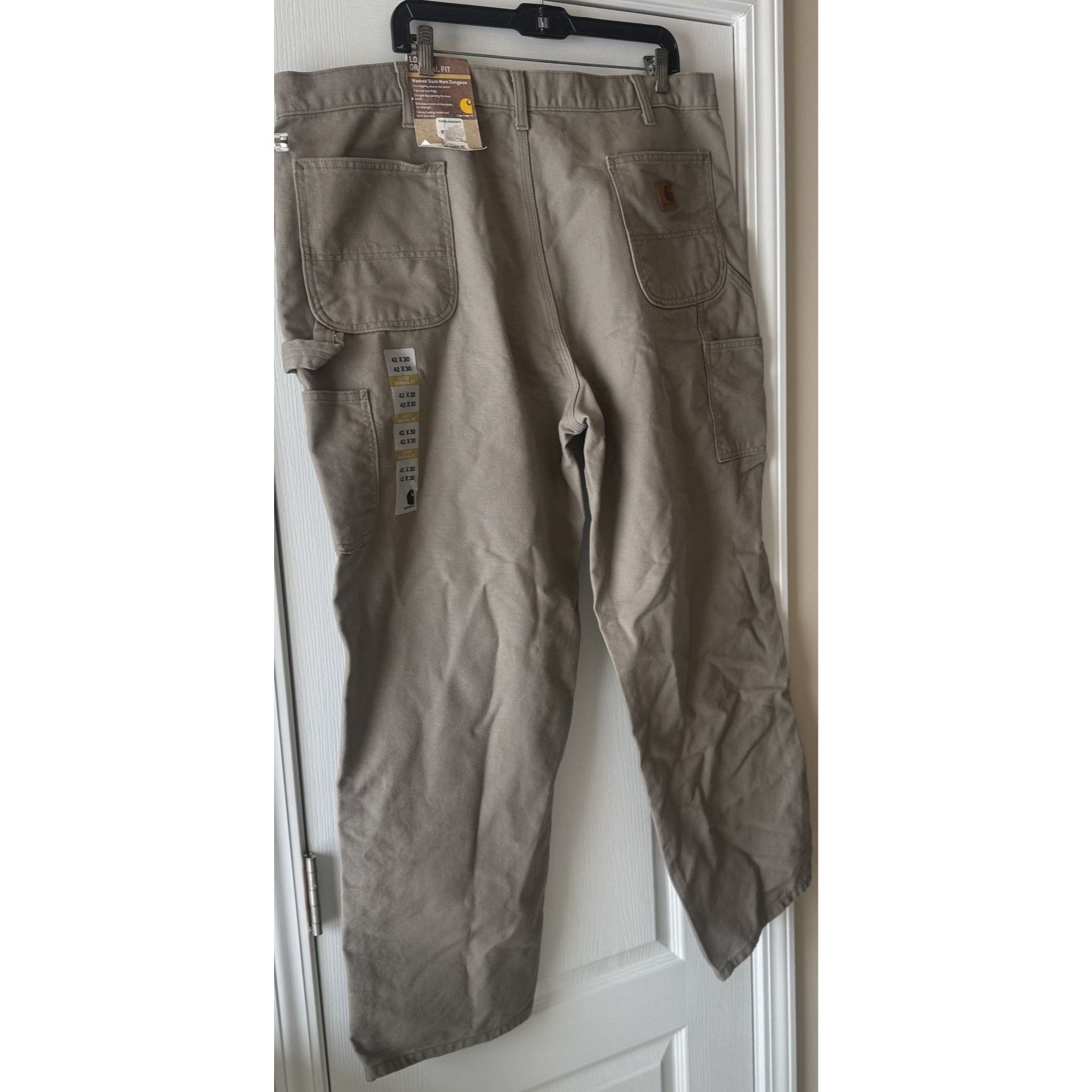 Carhartt Carhartt Washed Duck Work Pants 42/30 New Size US 42 / EU 58 - 2 Thumbnail