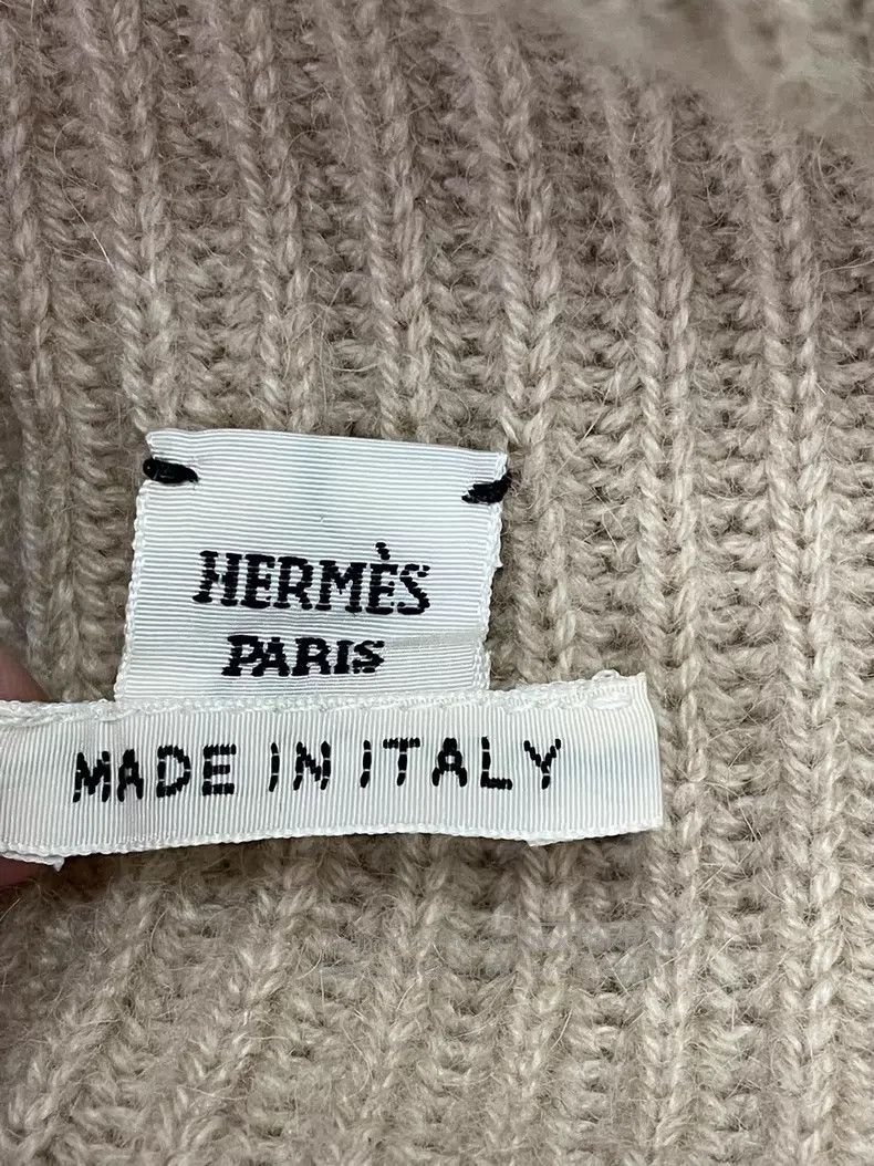 Hermes Hermes Camel Hair Side Button Knit Dress Size S / US 4 / IT 40 - 3 Thumbnail