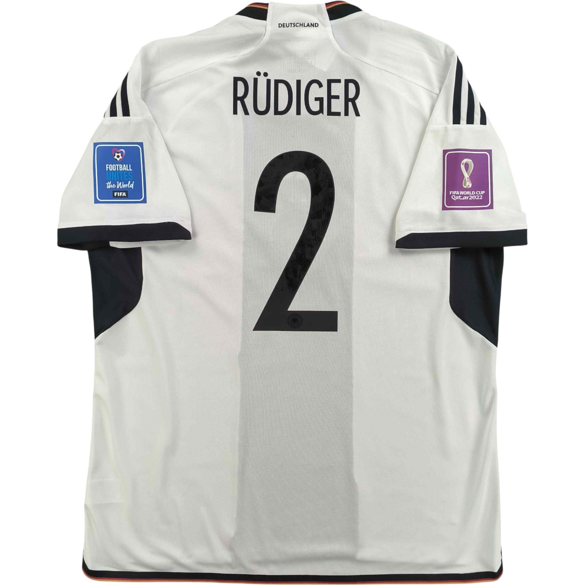 Adidas NEW Germany 22-24 Adidas home Rüdiger football jersey sz XL Size US XL / EU 56 / 4 - 1 Thumbnail