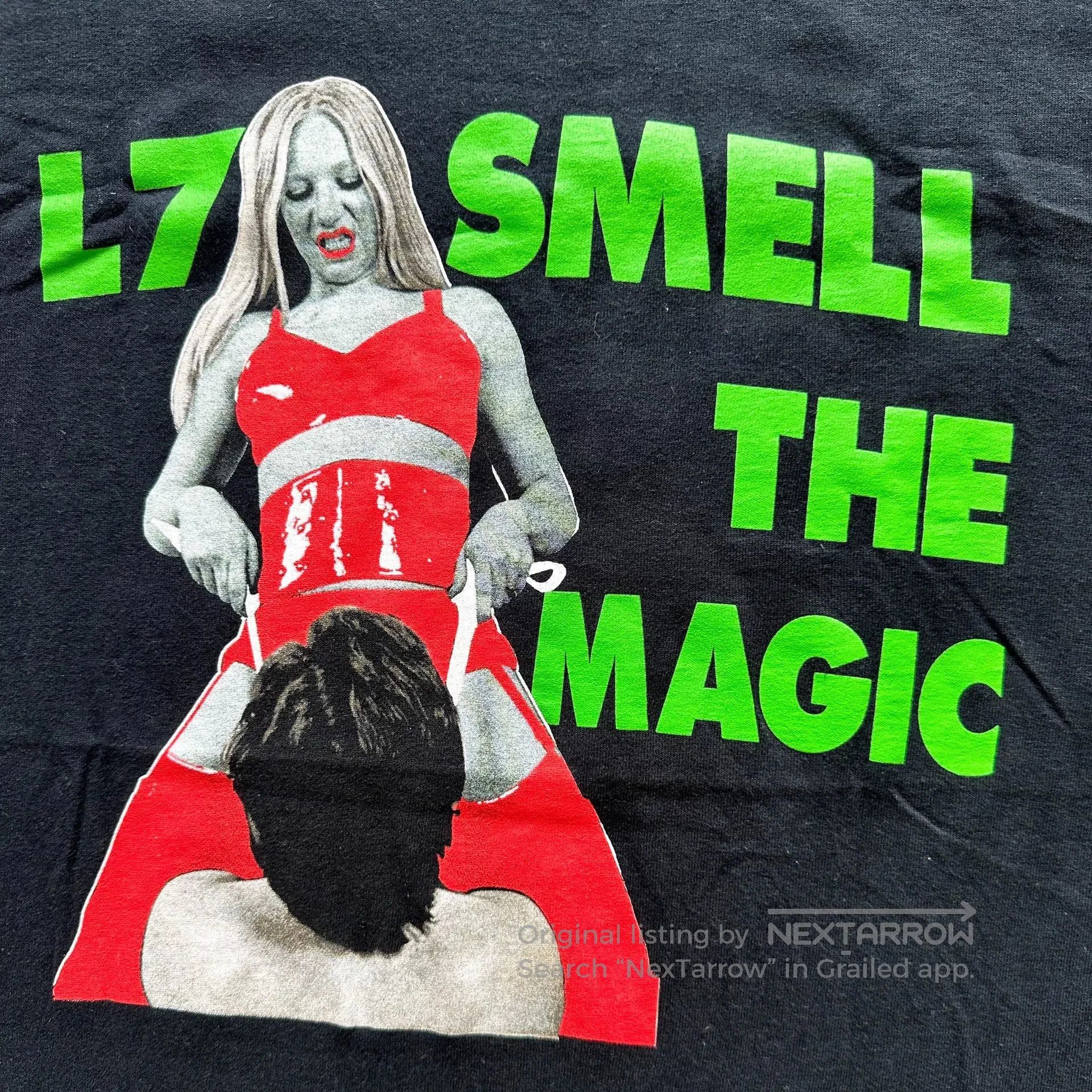 Vintage Vintage 00s L7 Smell The Magic Tee. Size US M / EU 48-50 / 2 - 3 Thumbnail