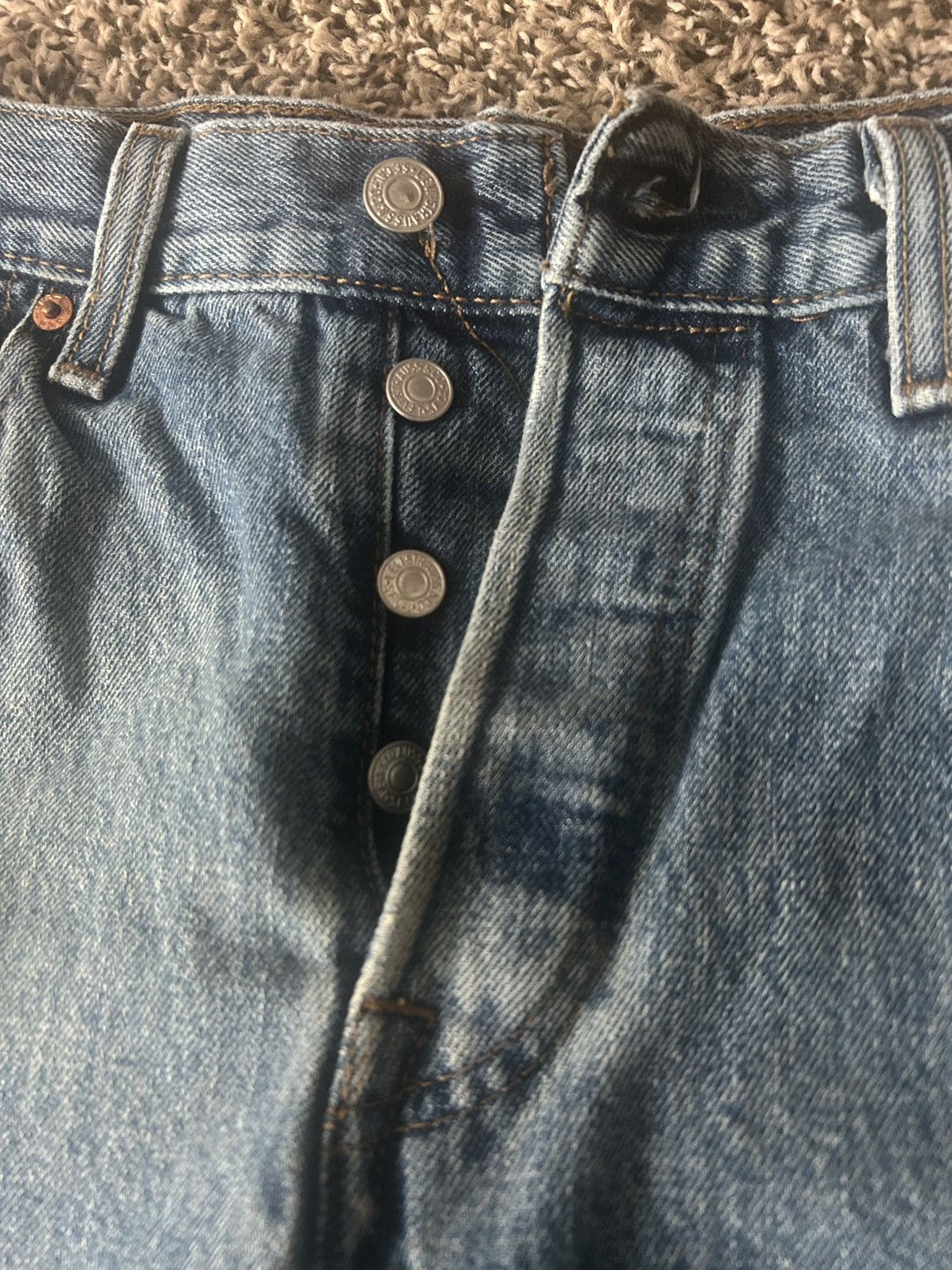 Levi's VINTAGE LEVI’S 501 Jeans Stone Wash 30x34 Size US 30 / EU 46 - 2 Thumbnail