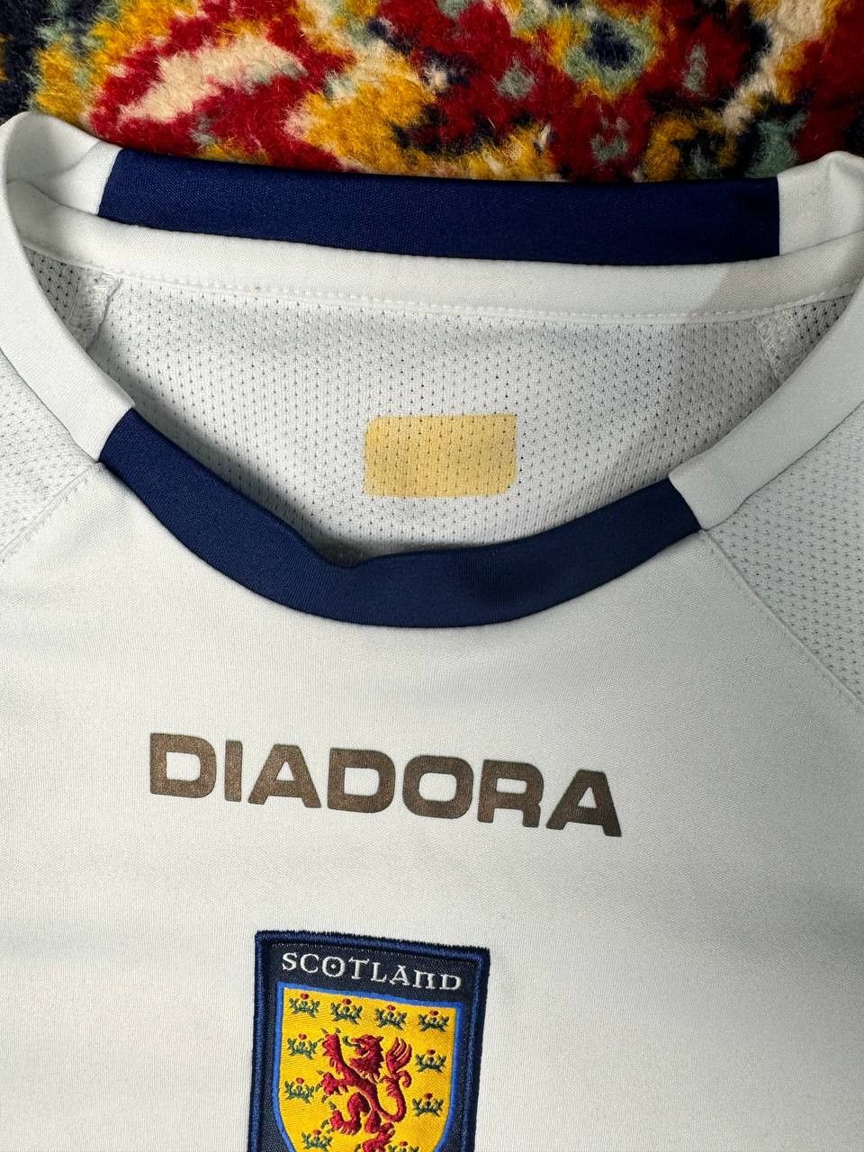 Diadora SCOTLAND 2004/2005 TRAINING SOCCER FOOTBALL SHIRT JERSEY Size US L / EU 52-54 / 3 - 3 Thumbnail