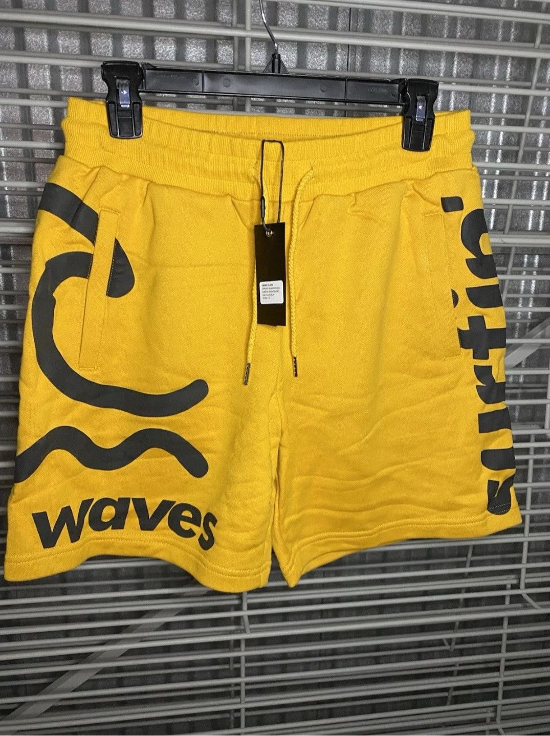 Keiser Clark KEISER CLARK SURFIN' SWEATSHORT CALI YELLOW BLACK Size Small Size US 34 / EU 50 - 2 Thumbnail