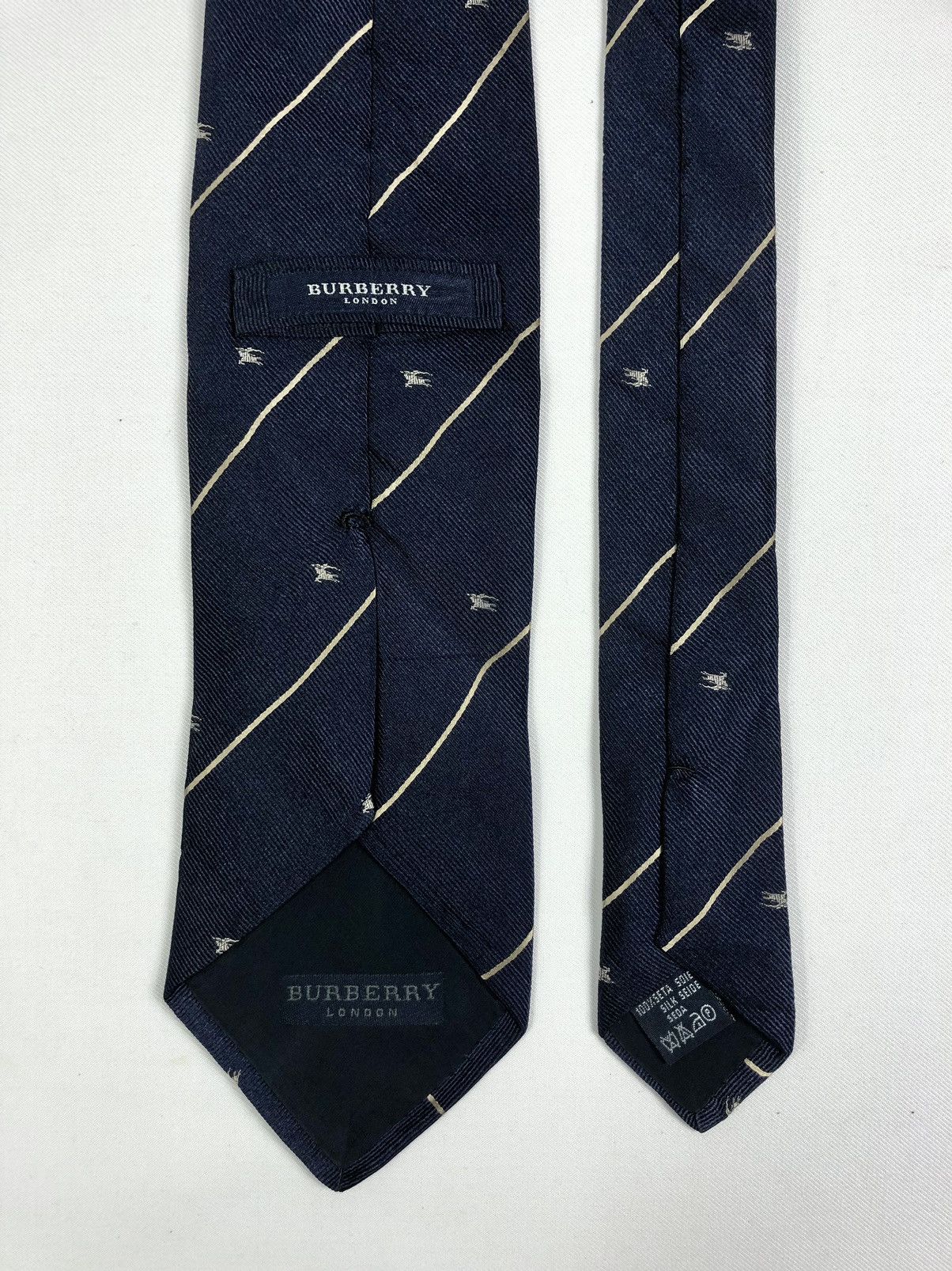 Burberry Rare Burberry London Silk Tie Made in Italy Size ONE SIZE - 5 Thumbnail