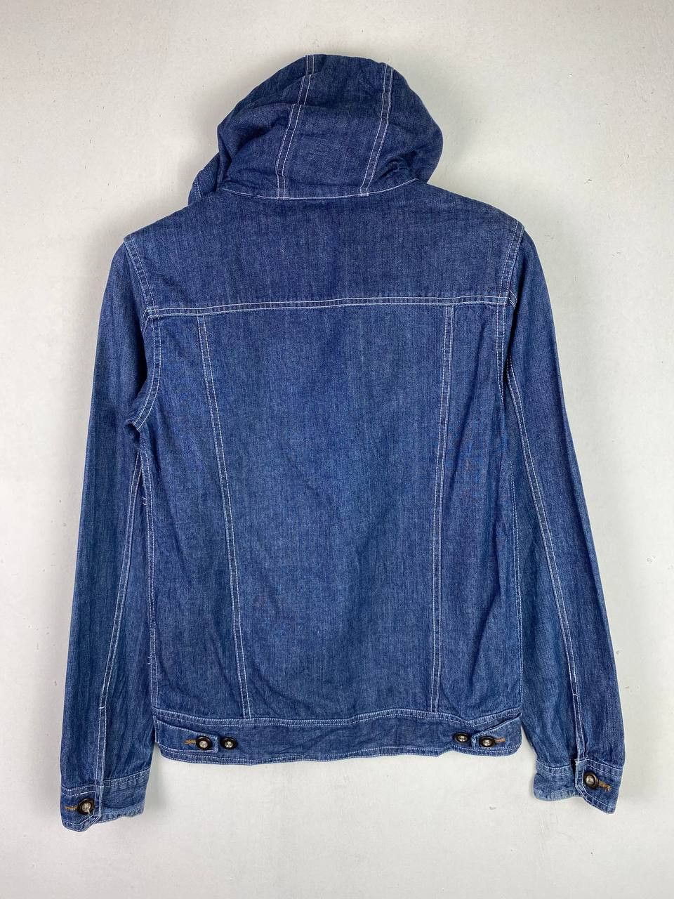 GRN grn union made denim jacket hoody nice design Size US S / EU 44-46 / 1 - 6 Thumbnail