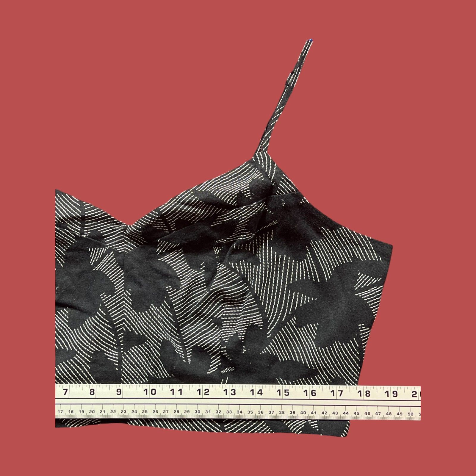 Other Universal Thread - Women's Strappy Crop Top - Black - Extra Size XL / US 12-14 / IT 48-50 - 6 Thumbnail