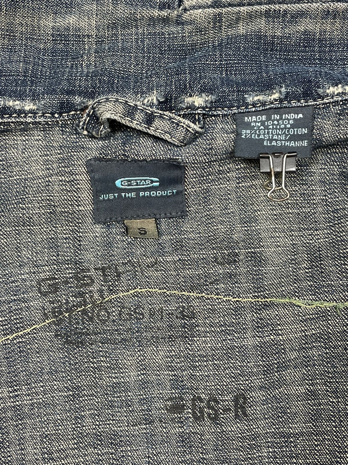 G-Star G-Star Raw Denim Jacket Women Kapital Style Size S / US 4 / IT 40 - 11 Thumbnail