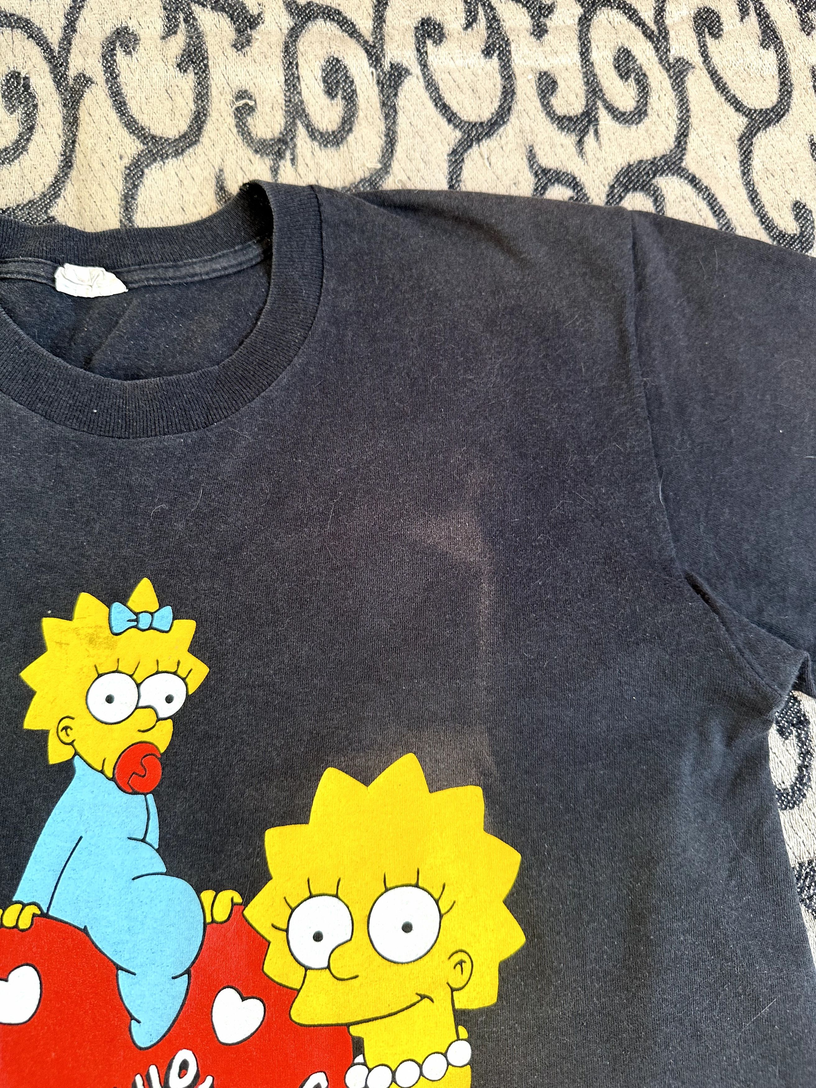 Cartoon Network Vintage t-shirt the simpsons 1998 bart Matt Groening cartoon Size US M / EU 48-50 / 2 - 5 Thumbnail