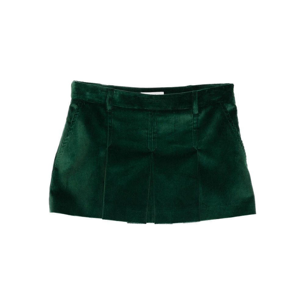 Miu Miu Miu Miu GREEN Skirts - Pleated Skirts Size 27" / US 4 / IT 40 - 1 Thumbnail