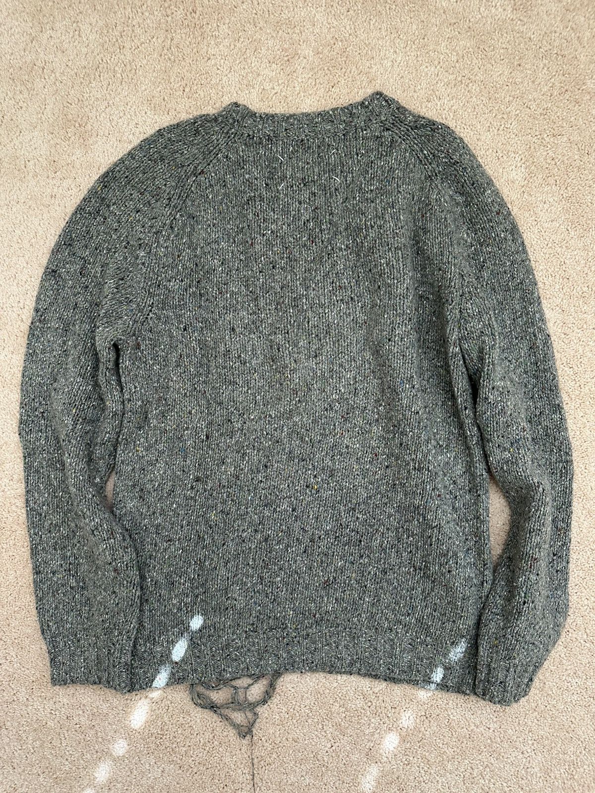 Maison Margiela Destroyed Sweater Size US L / EU 52-54 / 3 - 4 Thumbnail