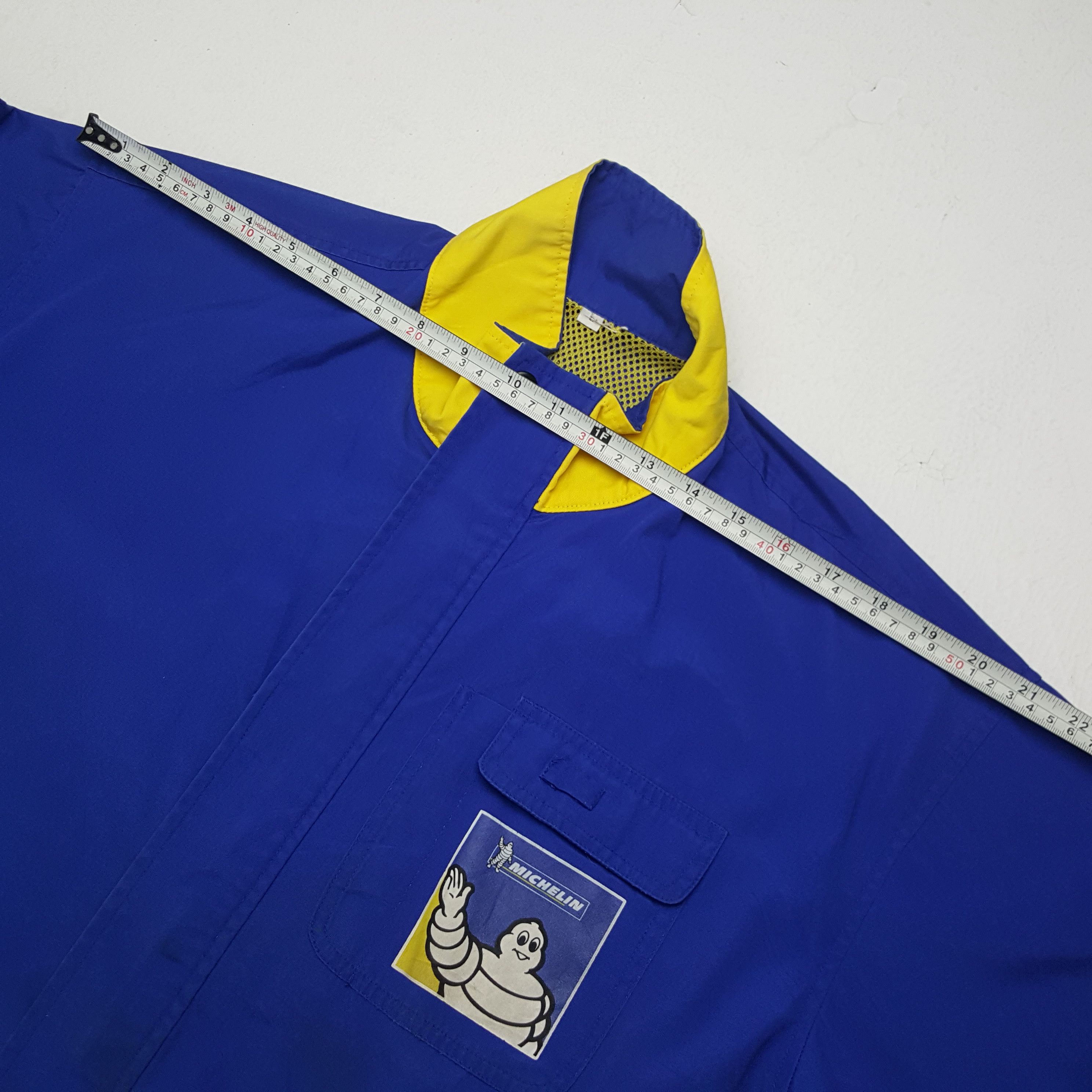 Vintage Vintage Michelin Racing Tyre Motorsports Jacket Size US L / EU 52-54 / 3 - 6 Thumbnail