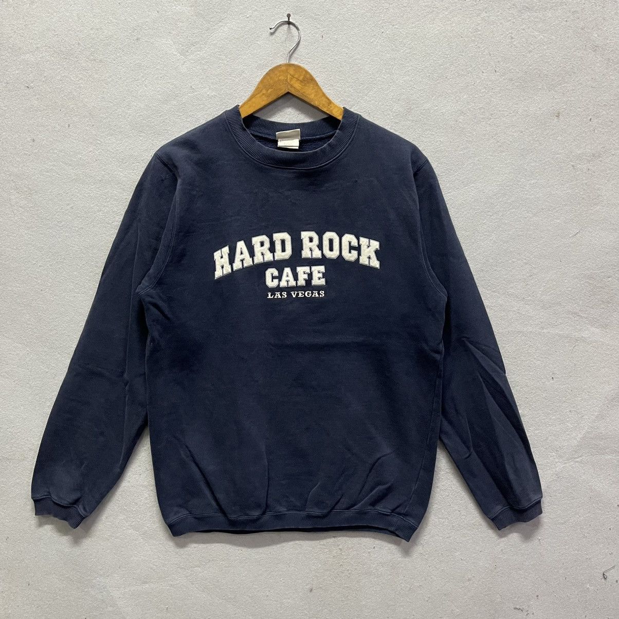 Hard Rock Cafe Vintage Hard Rock Cafe Las Vegas Crewneck Sweatshirt – Navy Size US S / EU 44-46 / 1 - 1 Thumbnail