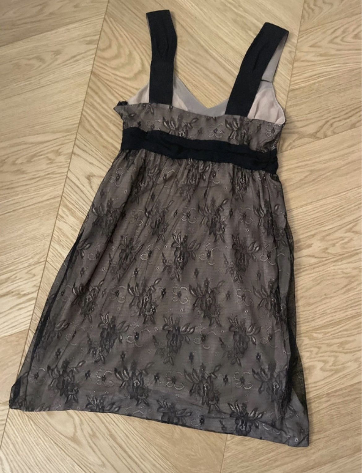 John Galliano Galliano mini lace dress vintage Size S / US 4 / IT 40 - 3 Thumbnail