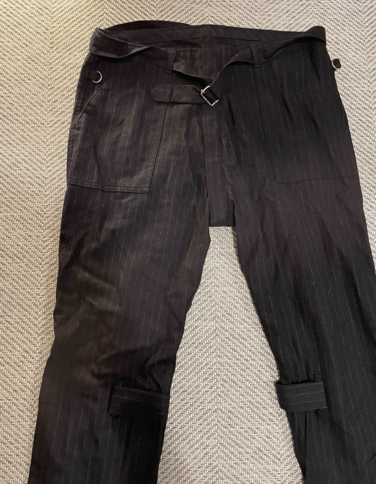 PHINGERIN Phingerin Multi-Zip Strap Trousers with Built-in Belt K24 Size US 38 / EU 54 - 3 Thumbnail