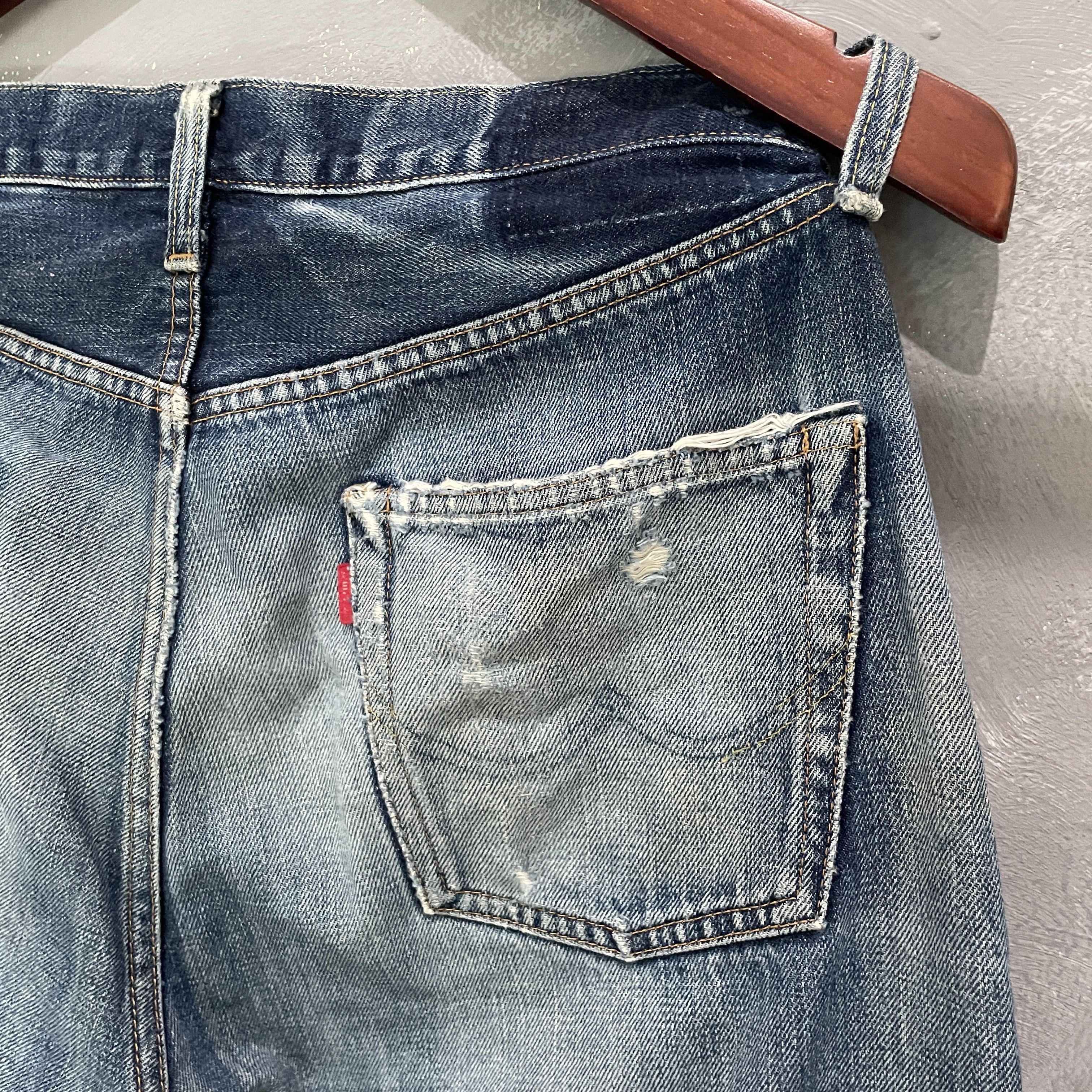 Kamakura Vintage Boro Jeans by Kamakura Red Selvedge Size US 30 / EU 46 - 8 Thumbnail