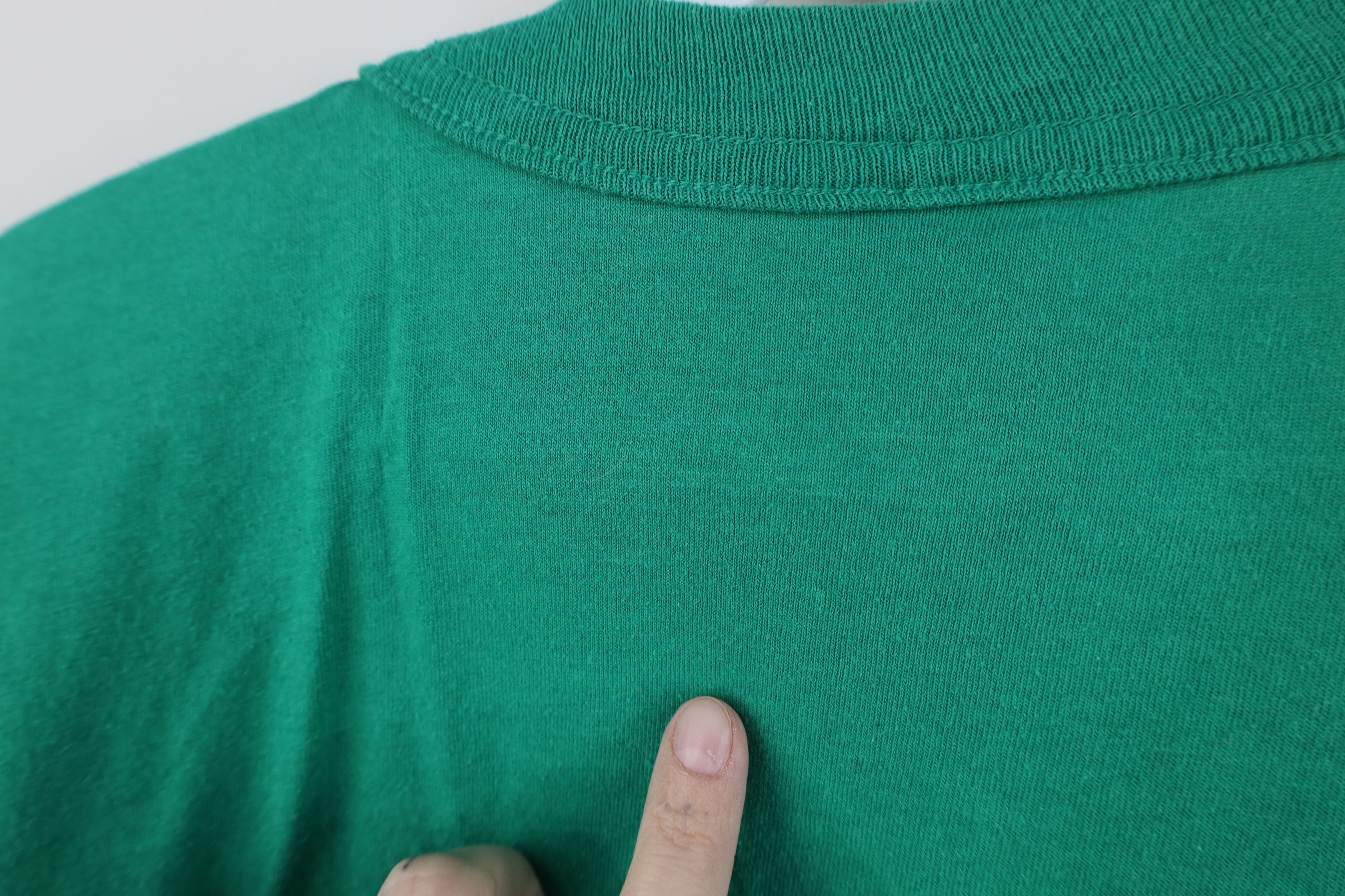 Vintage Vintage 90s Streetwear Short Sleeve Pocket T-Shirt Kelly Size US XL / EU 56 / 4 - 9 Thumbnail