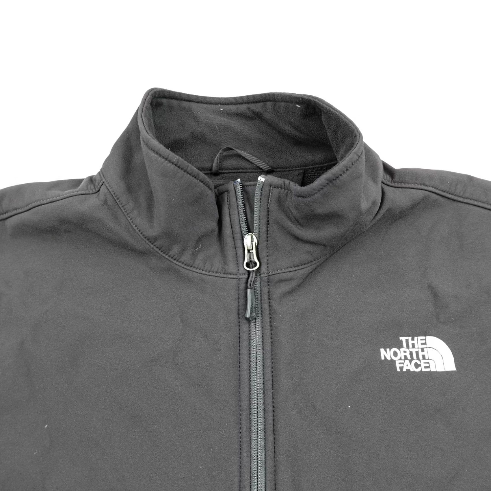 The North Face North Face Jacket Mens 2XL Black Softshell Windbreaker Full Zip Fleece Lined Size US XXL / EU 58 / 5 - 2 Thumbnail