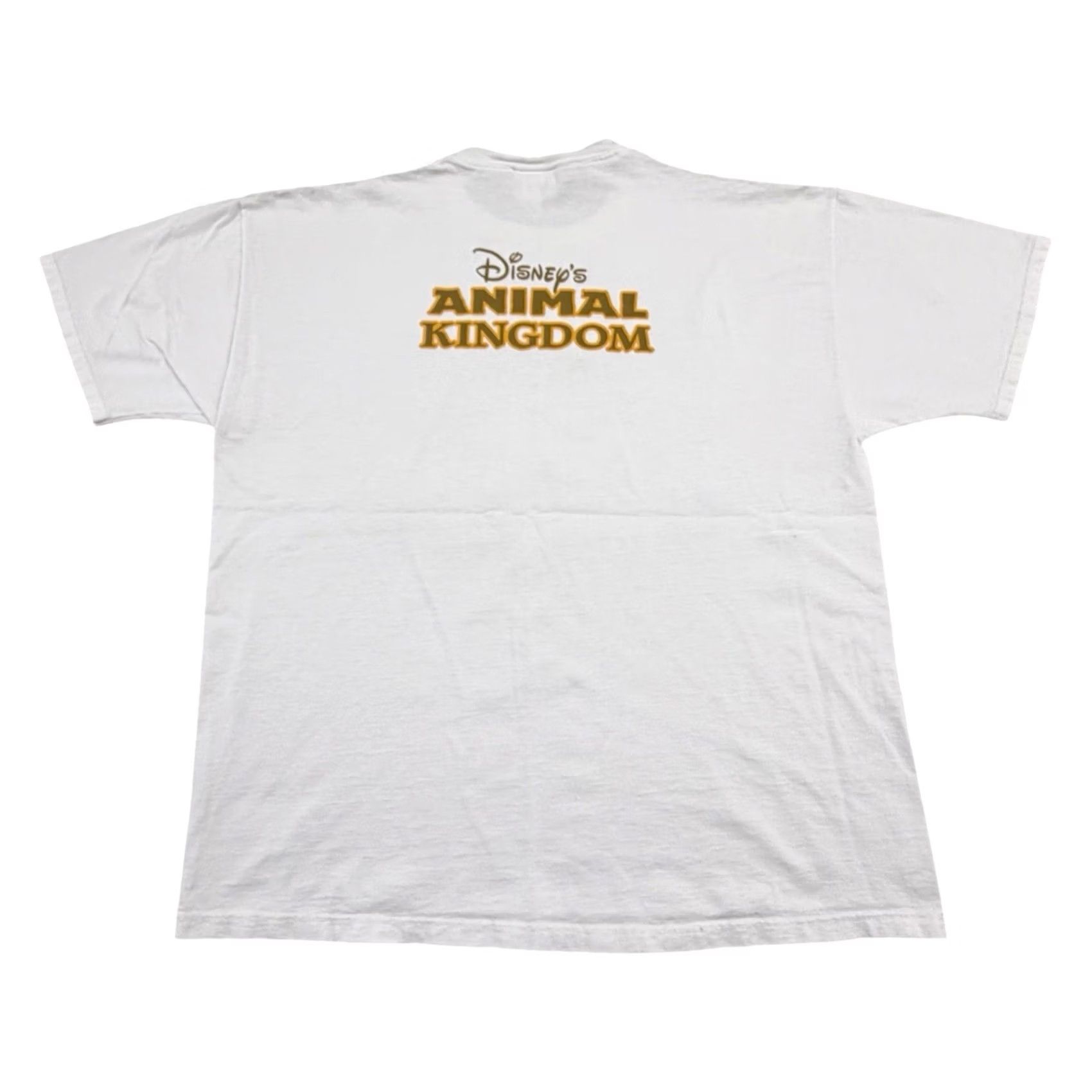 Disney VINTAGE Disney Animal Kingdom Tree Of Life Shirt Mens Size XL White 90s USA Size US XL / EU 56 / 4 - 2 Thumbnail