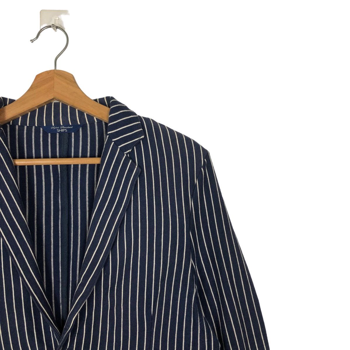 Issey Miyake 🔥90’s HIKORY CHORE JACKET SHIPS ISSEY MIYAKE Size US L / EU 52-54 / 3 - 6 Thumbnail