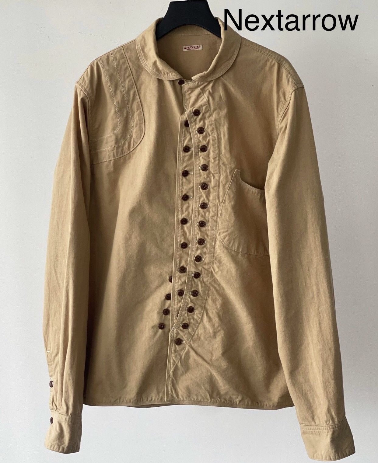 Kapital KAPITAL Hirata Kazuhiro Multi Row Button Work Jacket2412- Size US M / EU 48-50 / 2 - 2 Thumbnail