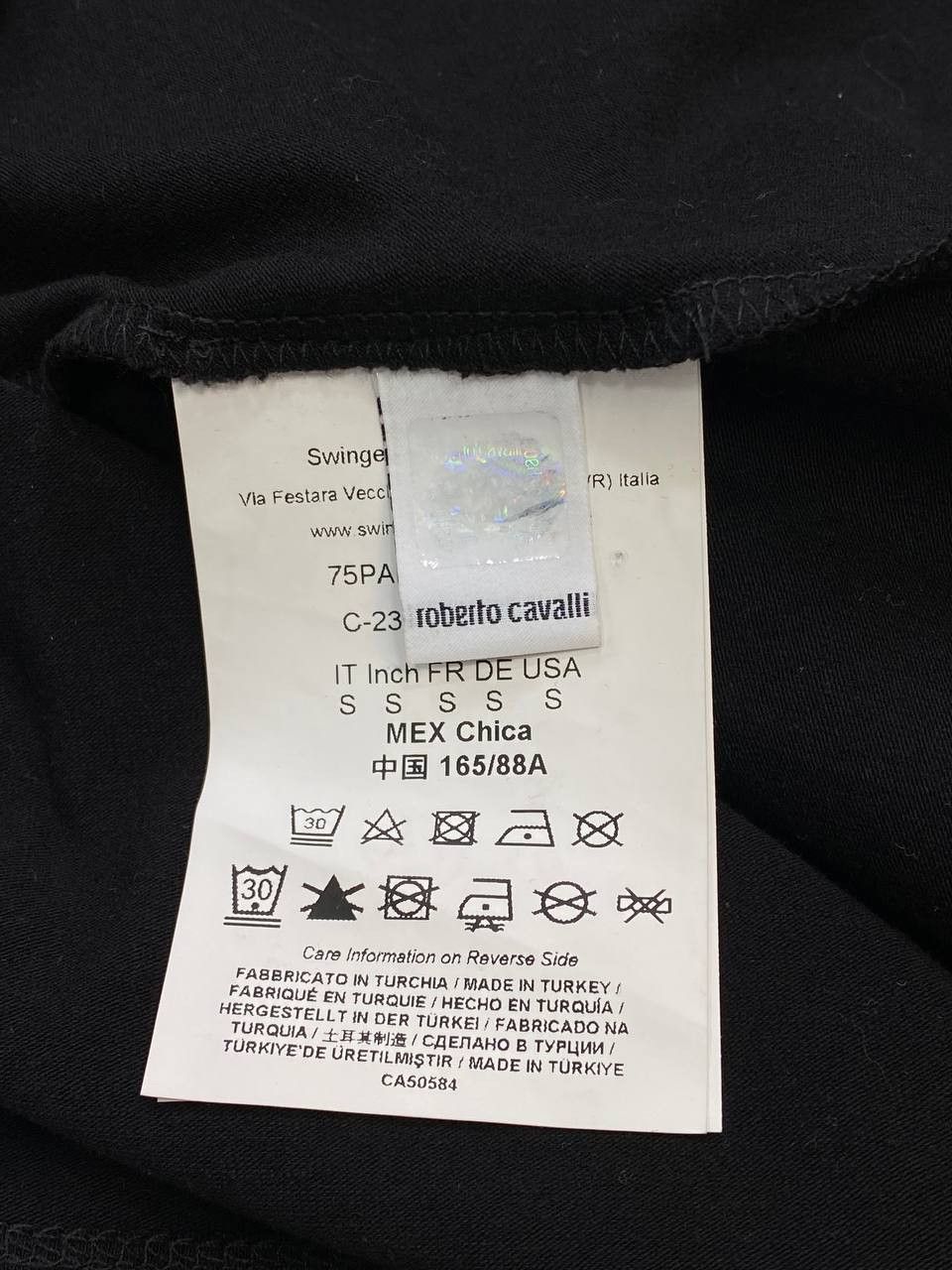 Just Cavalli Just Cavalli Logo-Print Cotton T-Shirt Size S / US 4 / IT 40 - 12 Thumbnail