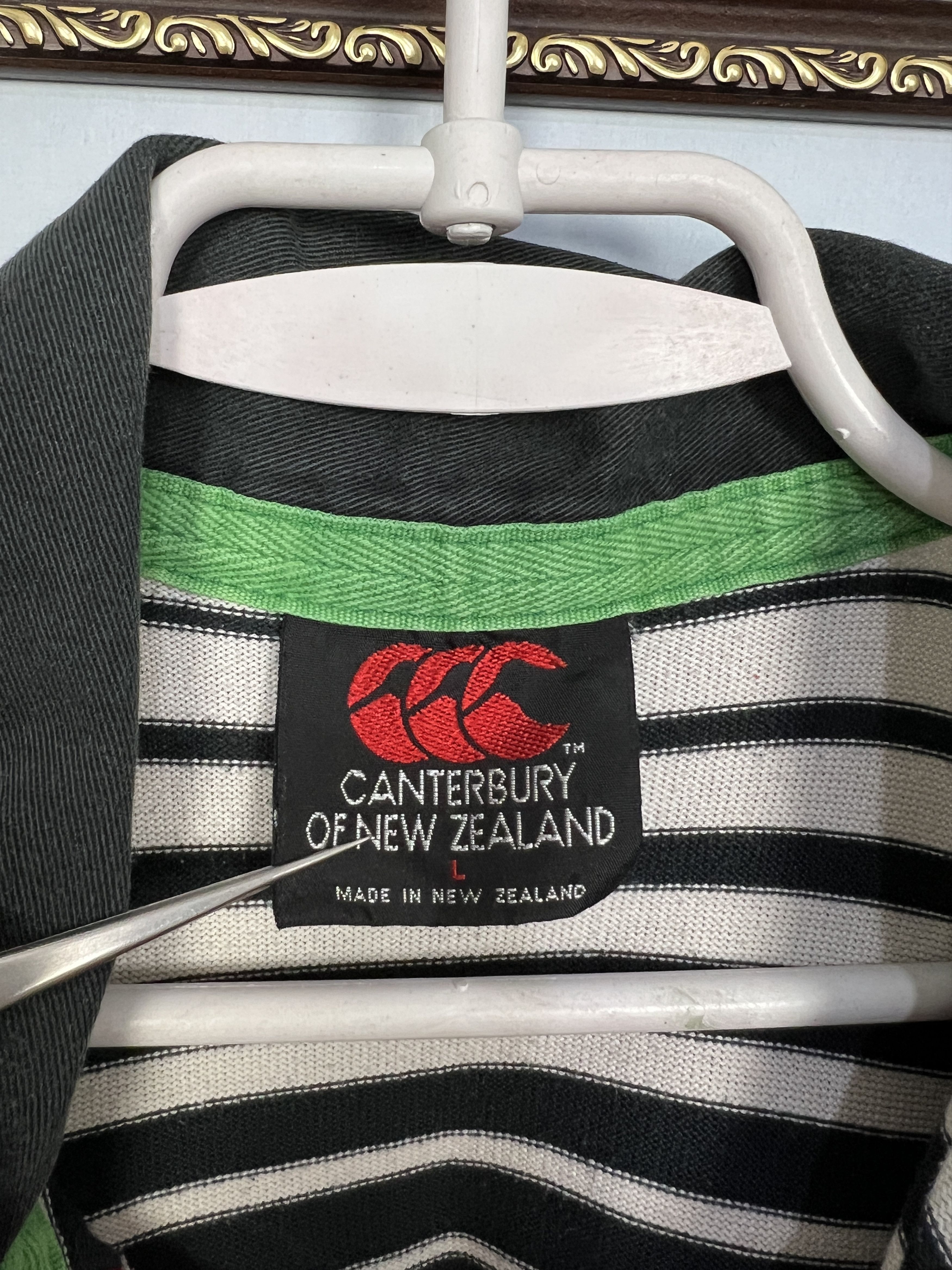 Canterbury of New Zealand Canterbury Player Issue Bedwas Rugby Union Jersey Trikot Size US L / EU 52-54 / 3 - 6 Thumbnail
