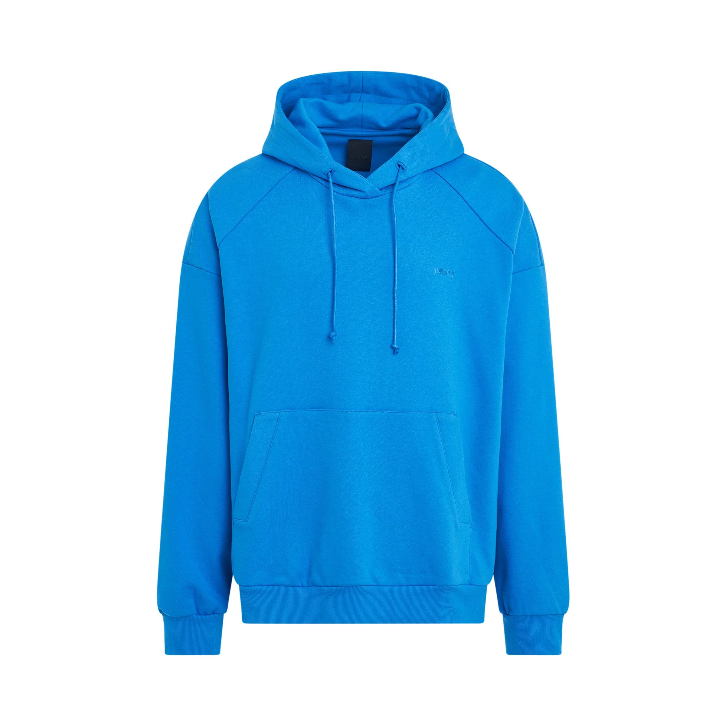 Juun.J o1mris0824 Print Hoodie in Blue Size US M / EU 48-50 / 2 - 1 Thumbnail