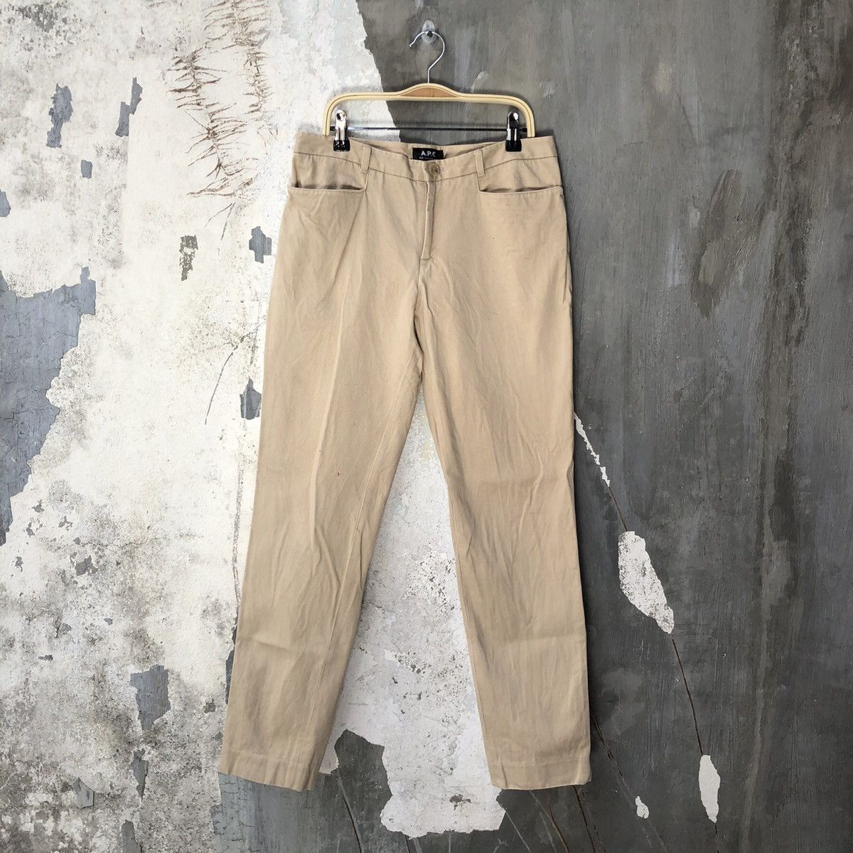 A.P.C Beige Pants