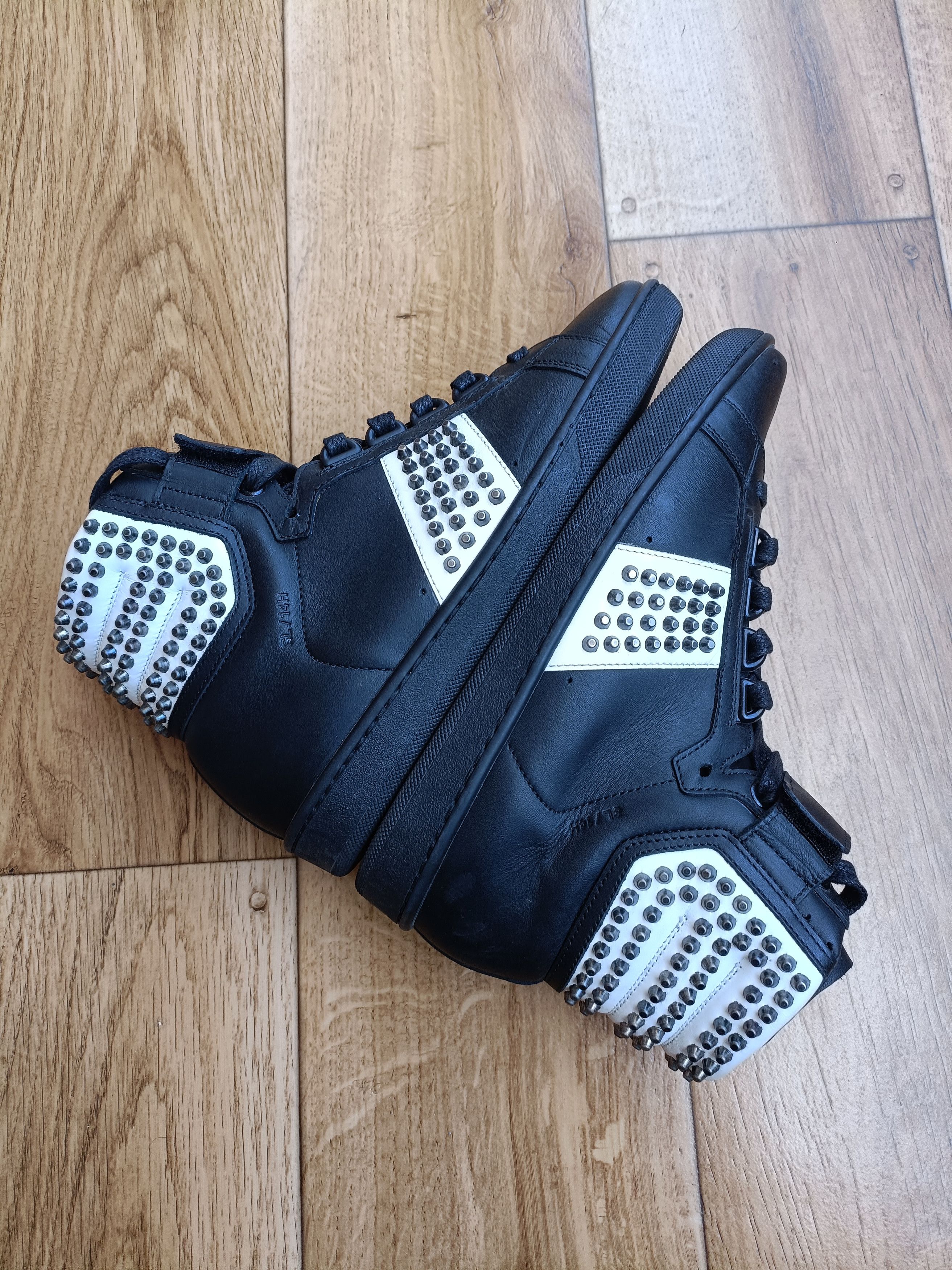 Saint Laurent Paris Saint Laurent High Top Trainers Size US 5 / IT 35 - 5 Thumbnail